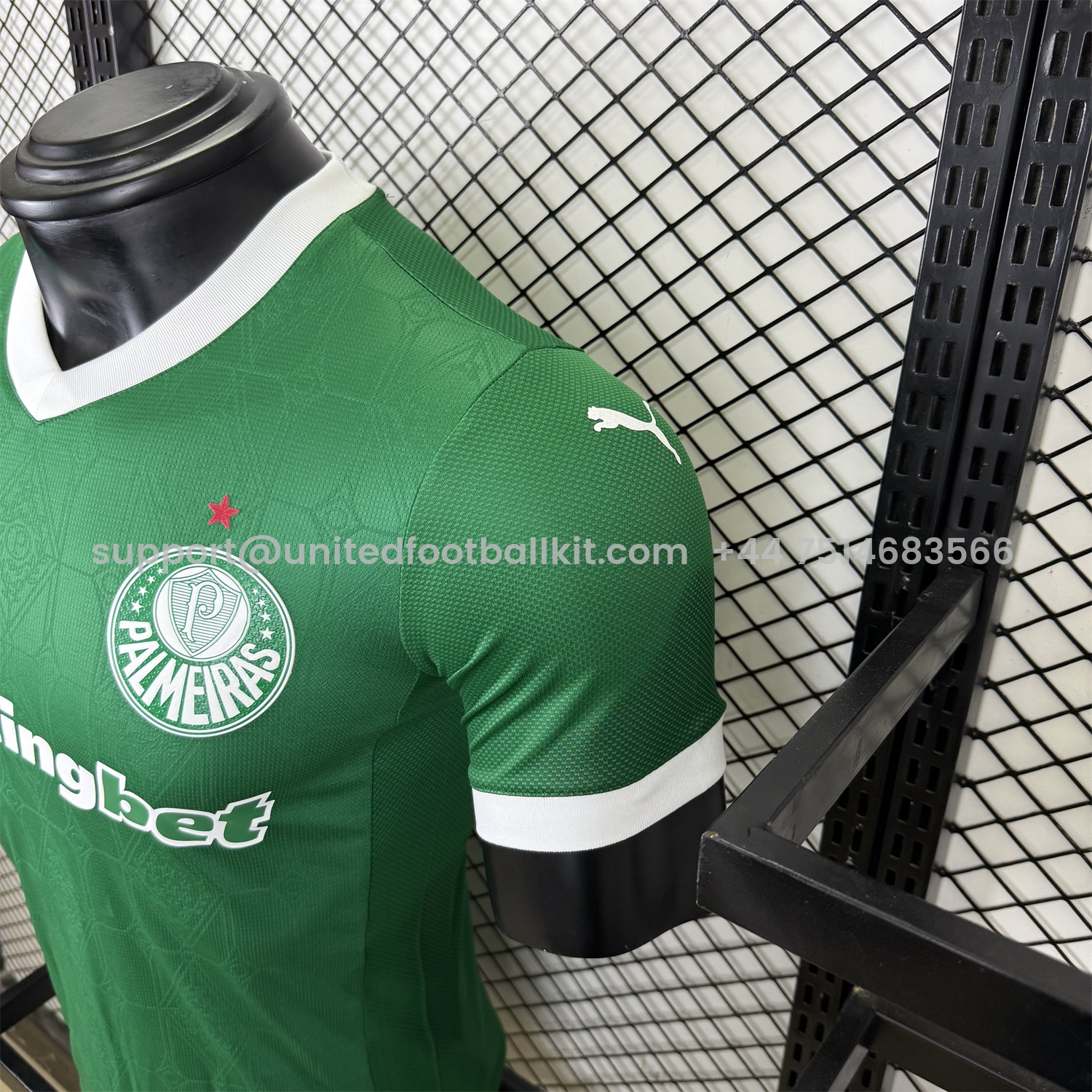 Unitedfootballkit.com | Palmeiras 2025-26 Home Jersey - Player Version -Customize Name, Number and Patch | Worldwide Shipping