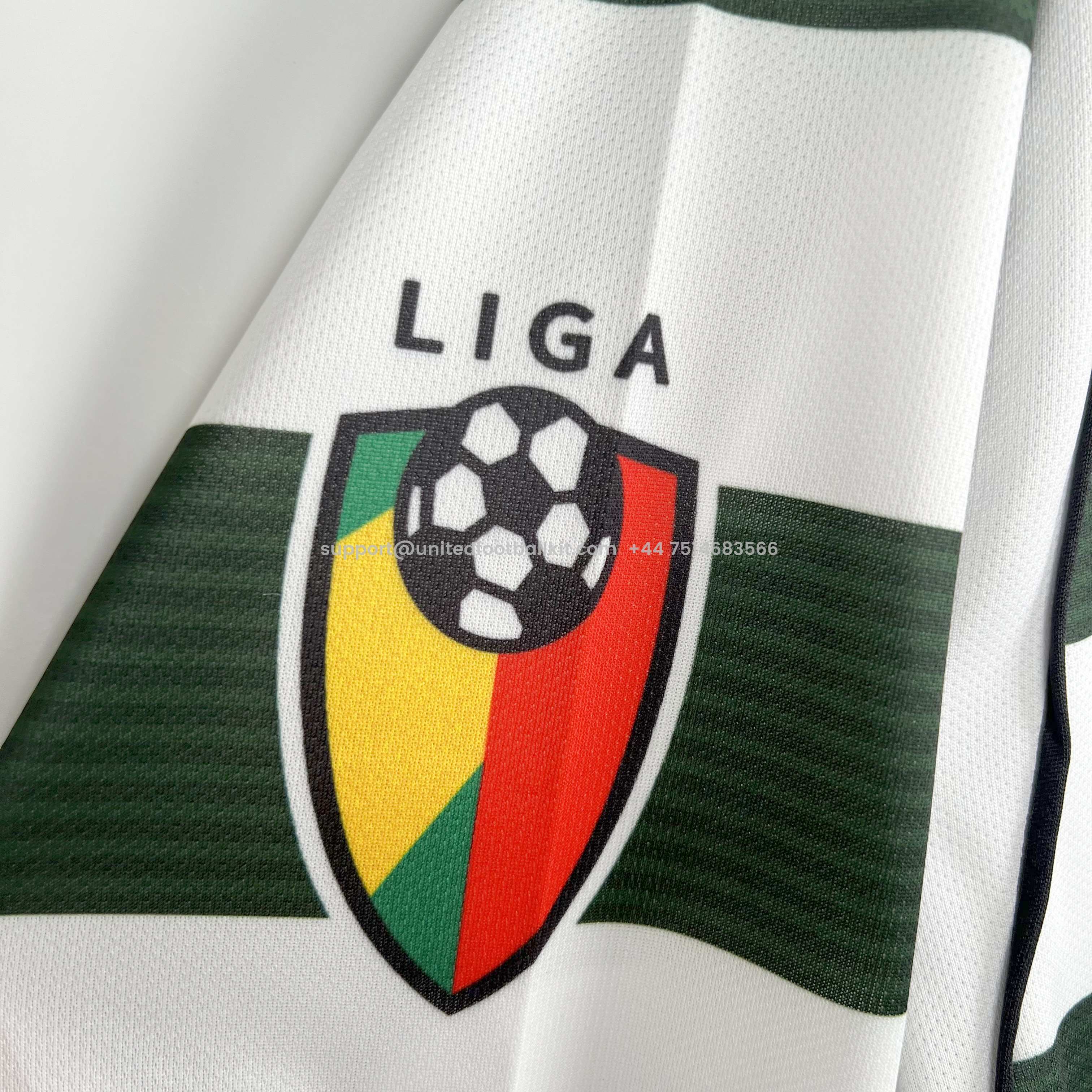 Unitedfootballkit.com | Retro Sporting CP 03-04 Home Stadium Long Sleeve Jersey -Customize Name, Number and Patch | Worldwide Shipping