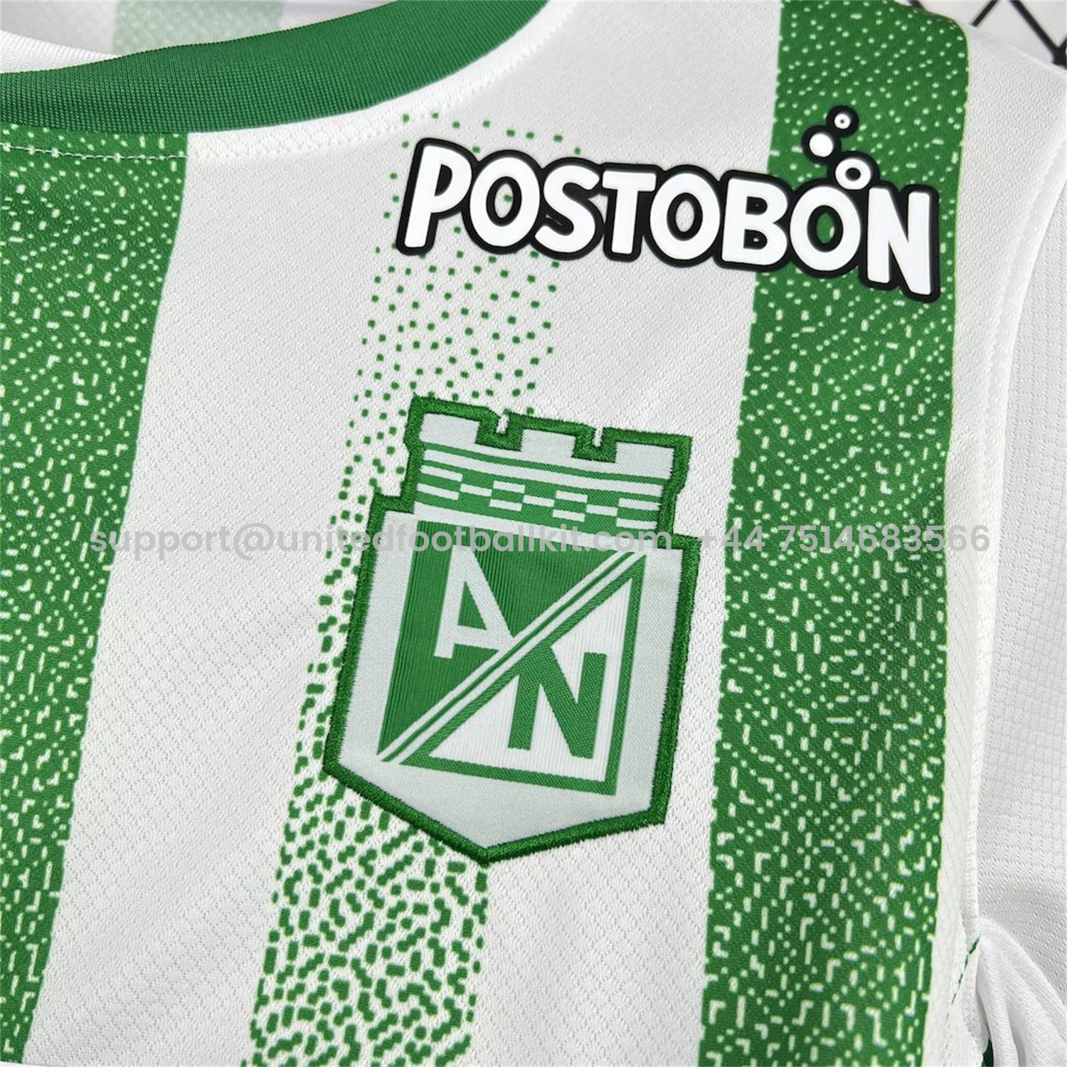 Unitedfootballkit.com | Atlético Nacional 25-26 Home Jersey - Fans Version -Customize Name, Number and Patch | Worldwide Shipping
