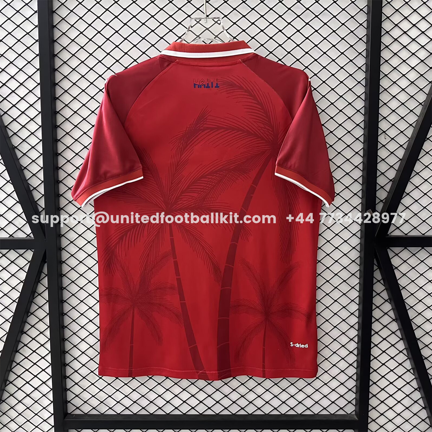 Unitedfootballkit.com | Haiti 26-27 Third Jersey - Fans Version -Customize Name, Number and Patch | Worldwide Shipping