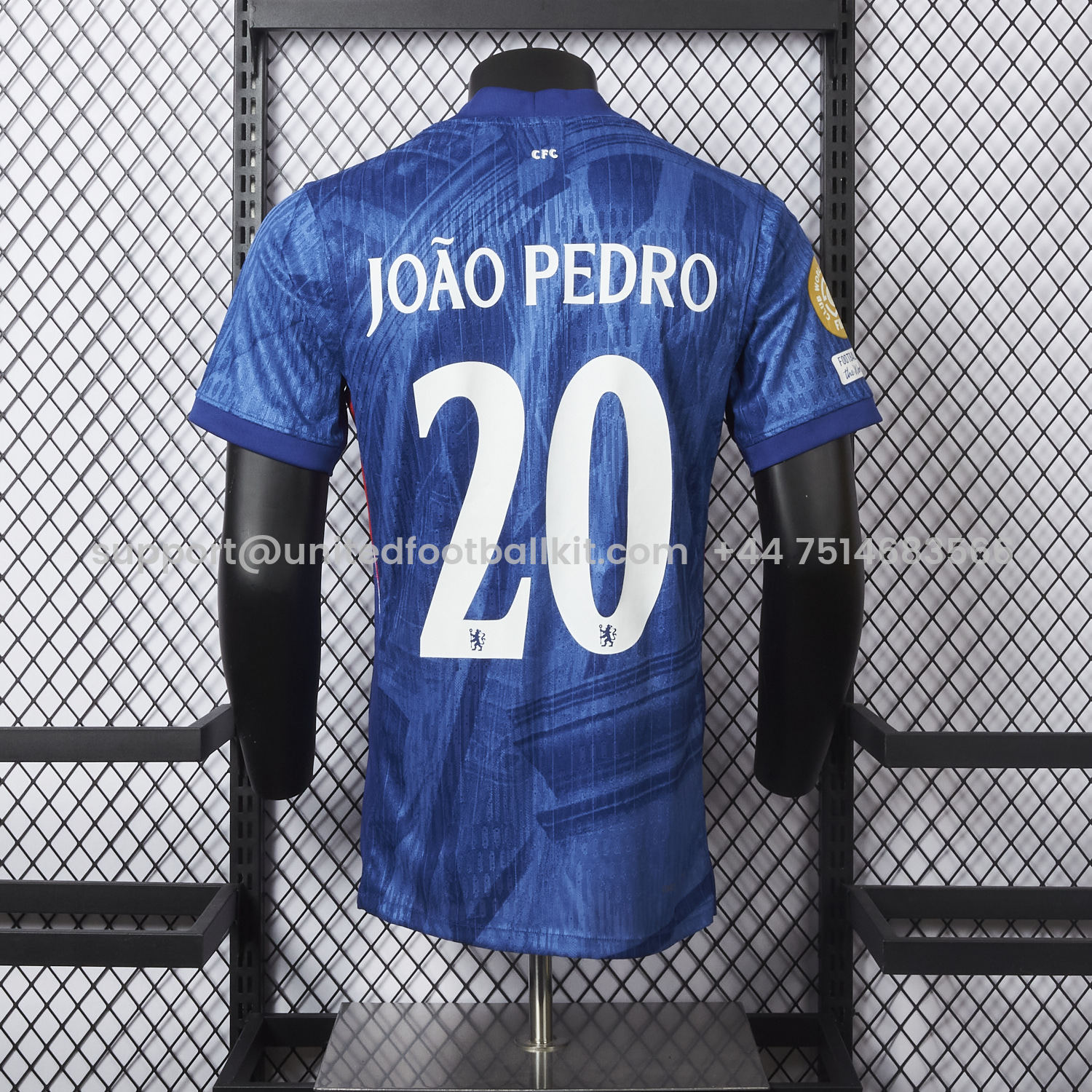 Unitedfootballkit.com | C.H.E.L.S.E.A 25-26 Home Unsponsored Club World Cup Winner Jersey - Player Version -Customize Name, Number and Patch | Worldwide Shipping