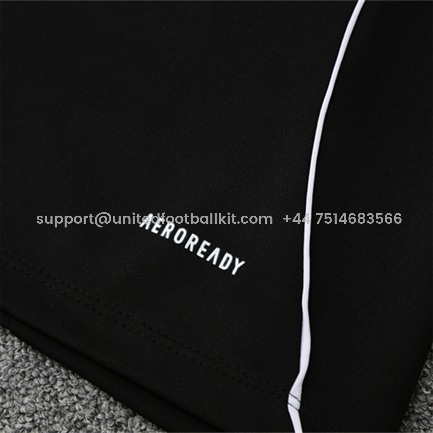 Unitedfootballkit.com | INT M.A.M 25-26 Kid Long Sleeves Training Set - Black Top & Black Pants -Customize Name, Number and Patch | Worldwide Shipping