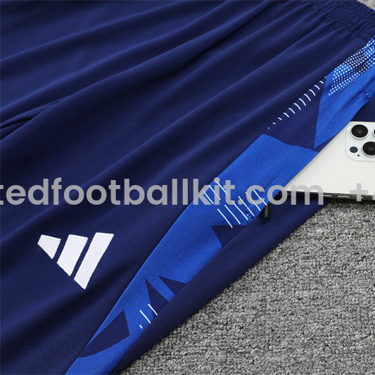 Unitedfootballkit.com | Al Nassr Riyadh Victory 24-25 Long Sleeve Training Set - Royal Blue -Customize Name, Number and Patch | Worldwide Shipping