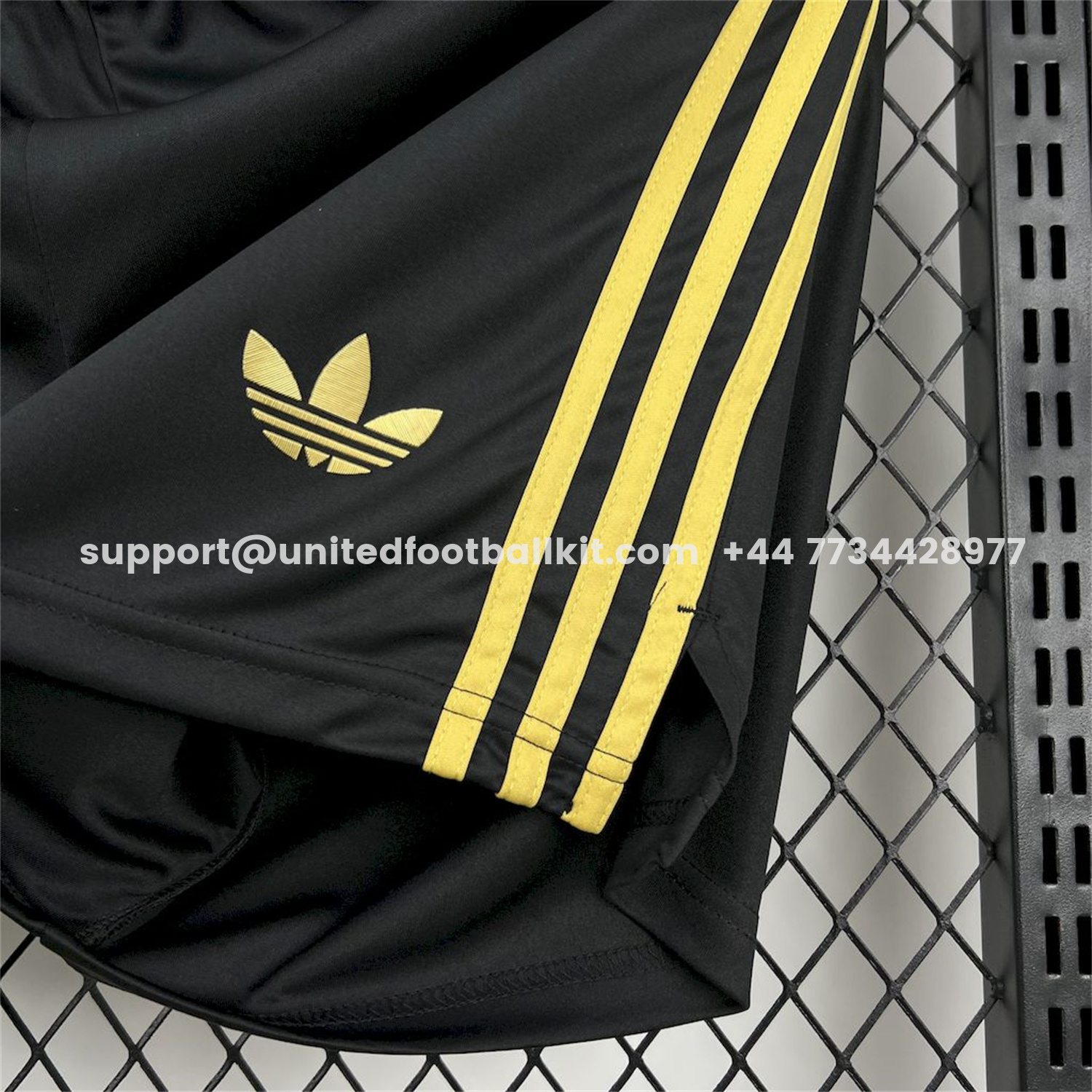 Unitedfootballkit.com | Mexico 2025 Gold Cup Black Shorts - Fans Version -Customize Name, Number and Patch | Worldwide Shipping