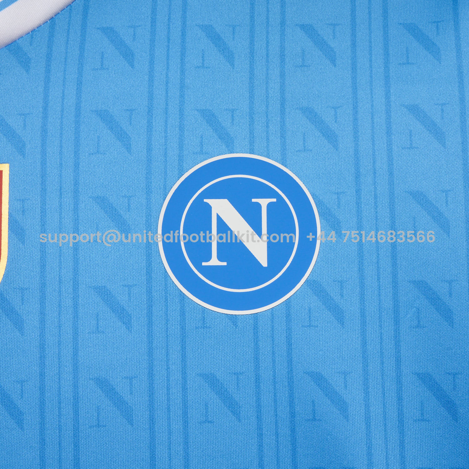 Unitedfootballkit.com | Napoli 25-26 Home Jersey - Fans Version -Customize Name, Number and Patch | Worldwide Shipping