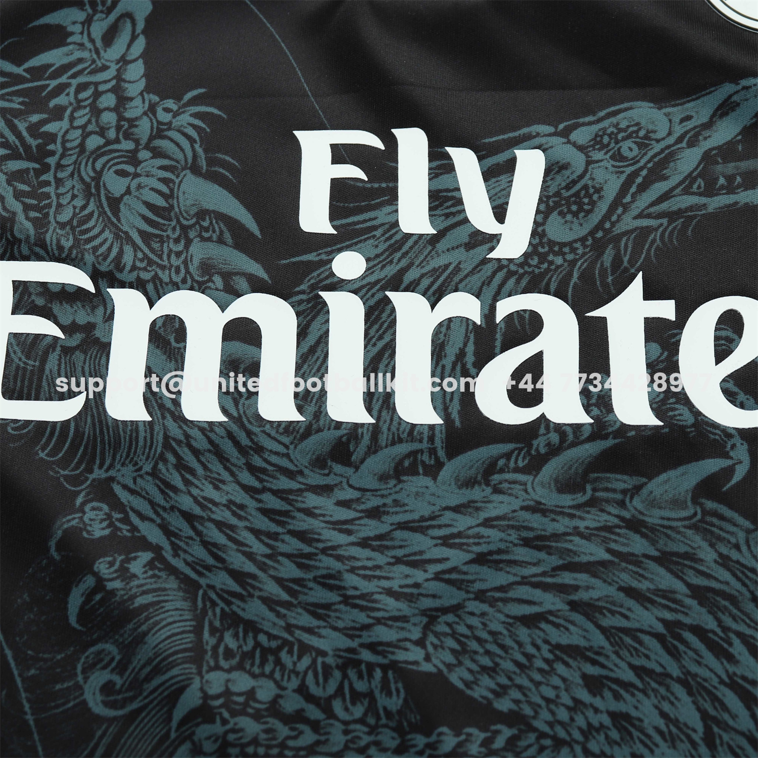 Unitedfootballkit.com | Retro Real Madrid 2014-15 Third Long Sleeves Kids Kit -Customize Name, Number and Patch | Worldwide Shipping