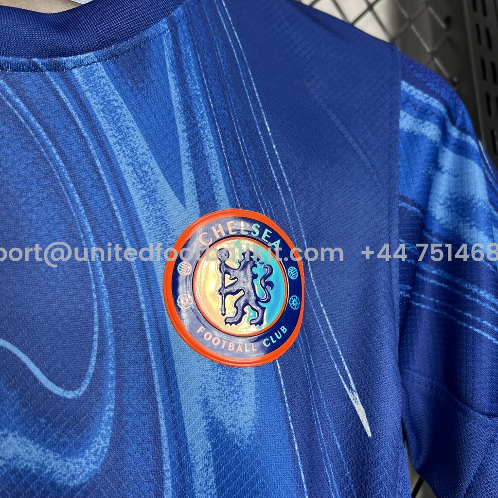 Unitedfootballkit.com | Women's C.H.E.L.S.E.A 24-25 Home Jersey -Customize Name, Number and Patch | Worldwide Shipping