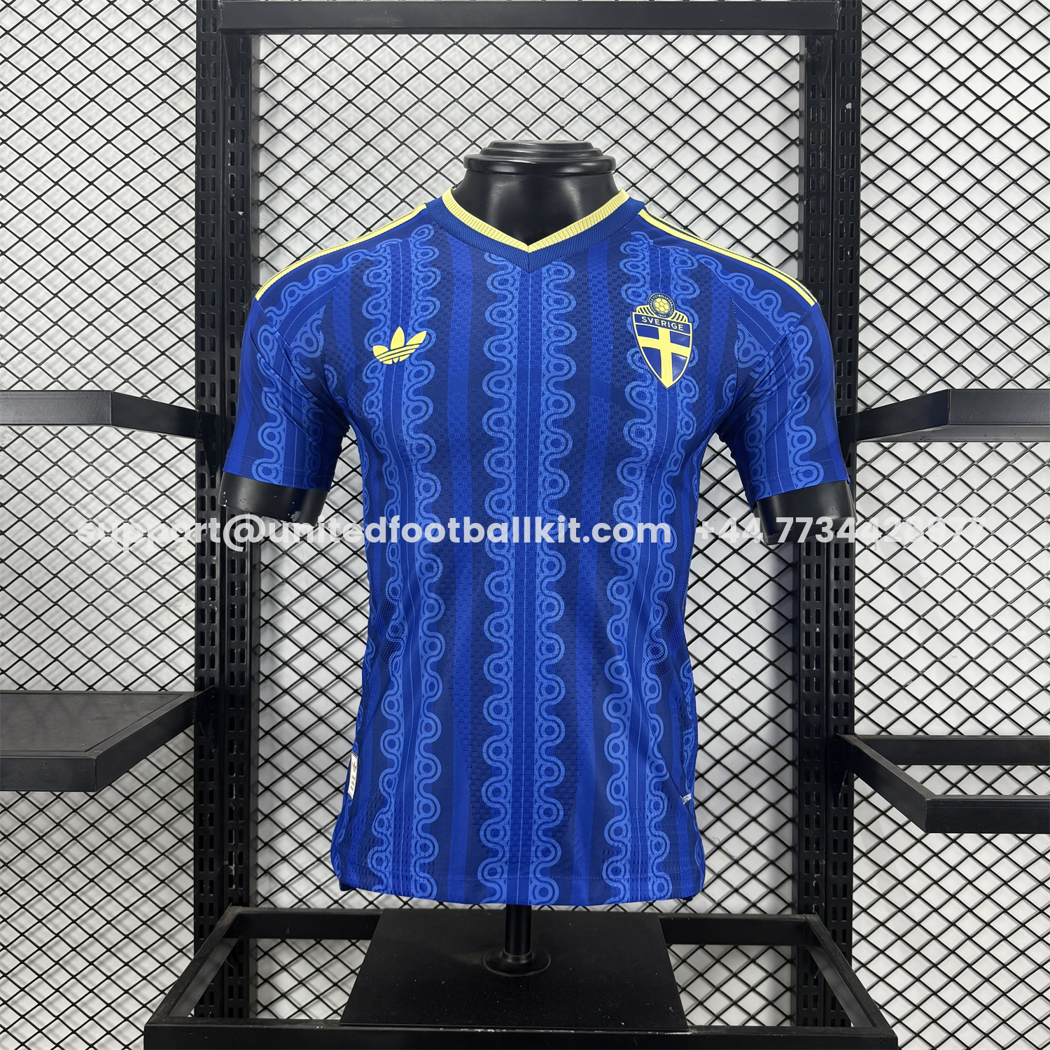 Unitedfootballkit.com | Sweden 2026 Away Jersey - Player Version -Customize Name, Number and Patch | Worldwide Shipping