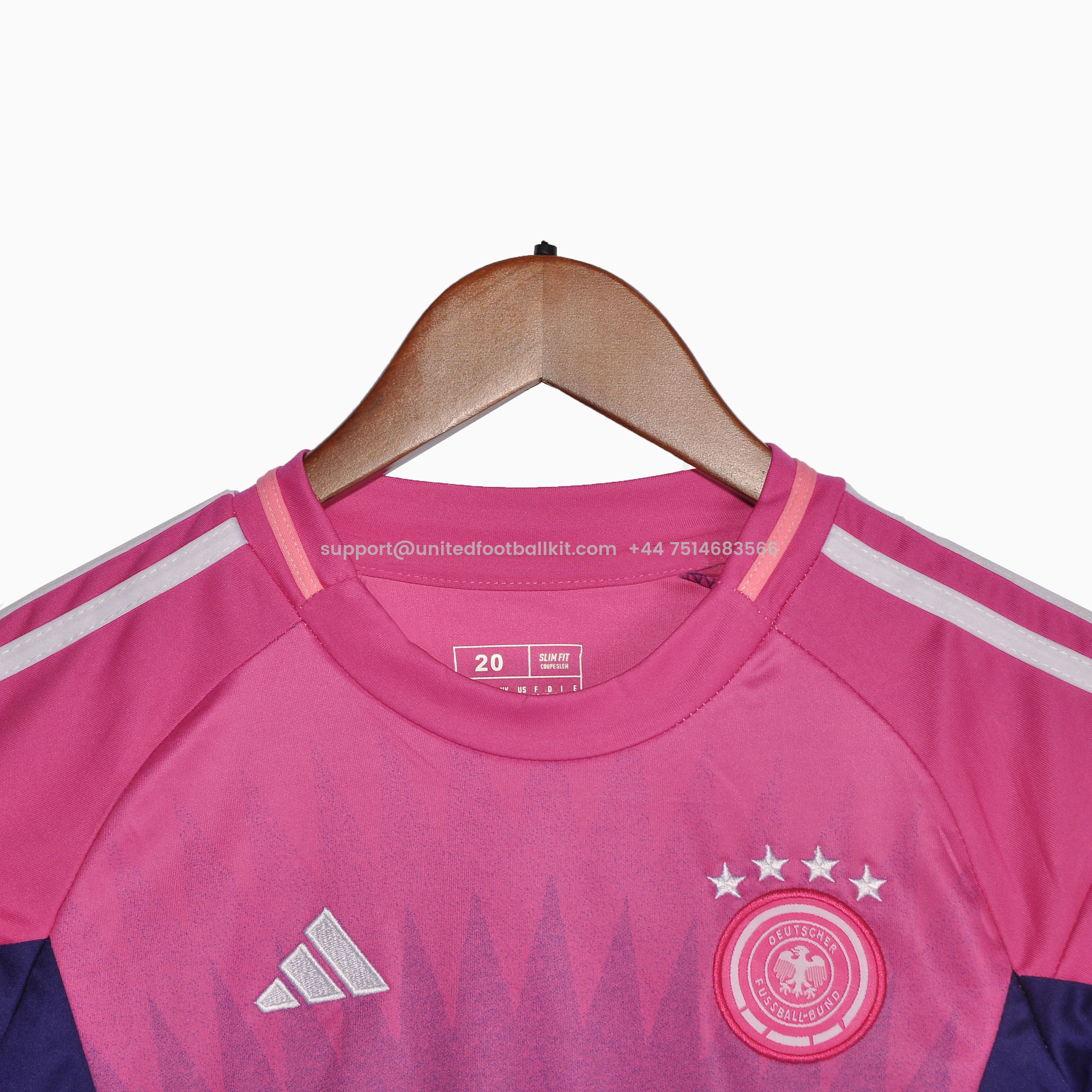 Unitedfootballkit.com | Germany 2024 Away Stadium Kids Kit -Customize Name, Number and Patch | Worldwide Shipping