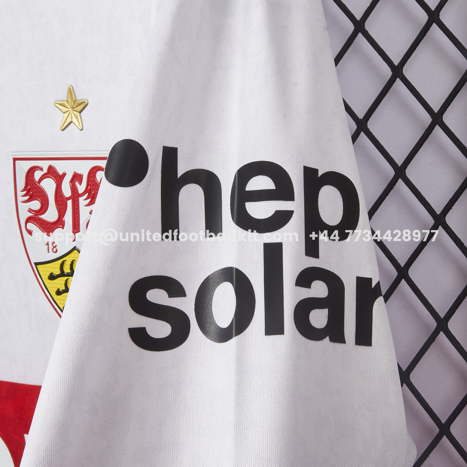 Unitedfootballkit.com | VfB Stuttgart 25-26 European Home Long Sleeves Jersey - Fans Version -Customize Name, Number and Patch | Worldwide Shipping