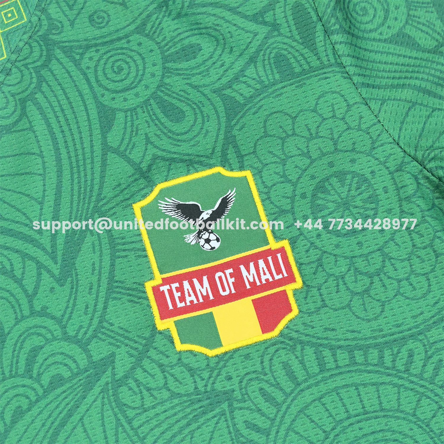 Unitedfootballkit.com | Mali 25-26 Green Special Jersey - Fans Version -Customize Name, Number and Patch | Worldwide Shipping