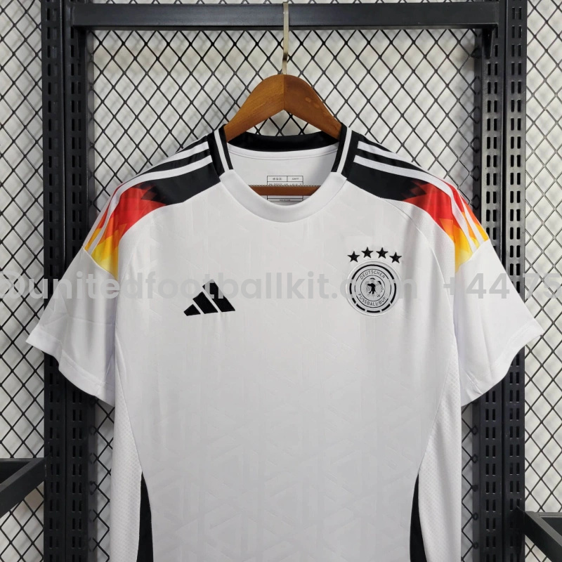 Unitedfootballkit.com | Germany 2024 Home Stadium Jersey - Fans Version -Customize Name, Number and Patch | Worldwide Shipping
