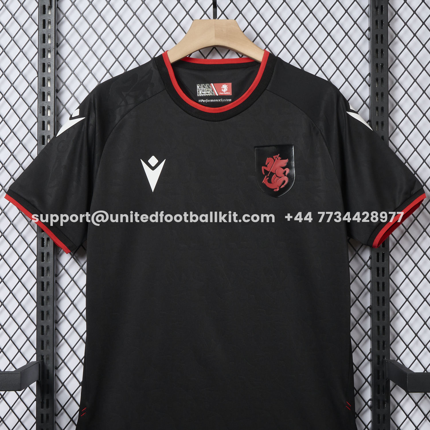 Unitedfootballkit.com | Georgia 2026 Away Black Jersey - Fans Version -Customize Name, Number and Patch | Worldwide Shipping