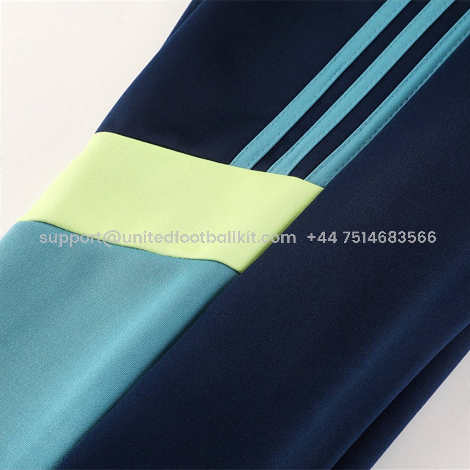 Unitedfootballkit.com | Ajax 24-25 Jacket Training Tracksuit - Royal Bule Jackets & Pants -Customize Name, Number and Patch | Worldwide Shipping