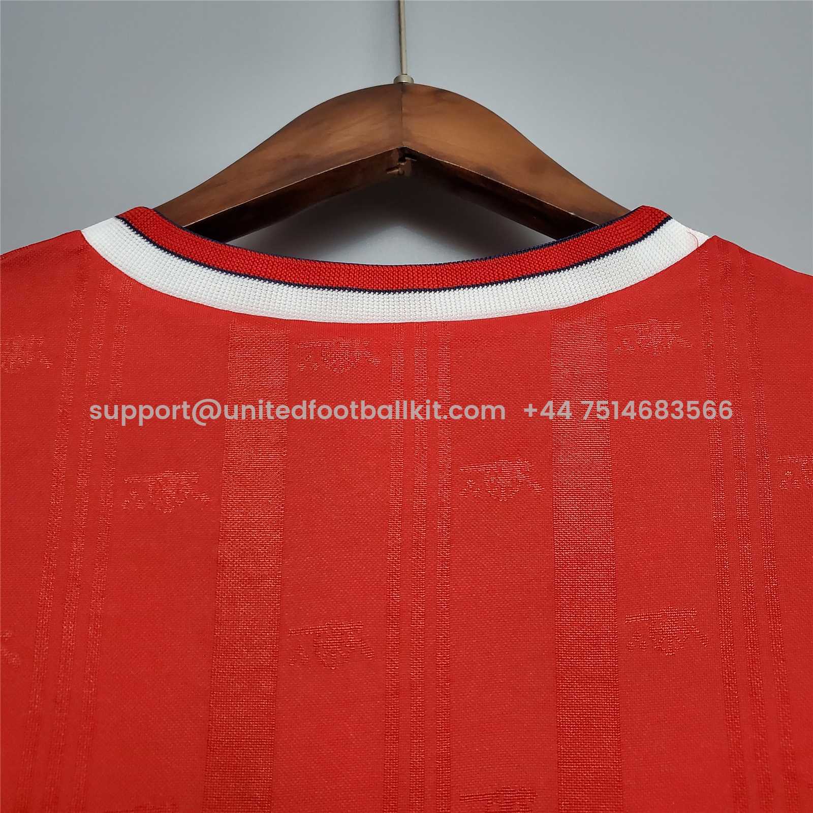 Unitedfootballkit.com | Retro Arsenal 86-88 Home Stadium Jersey -Customize Name, Number and Patch | Worldwide Shipping