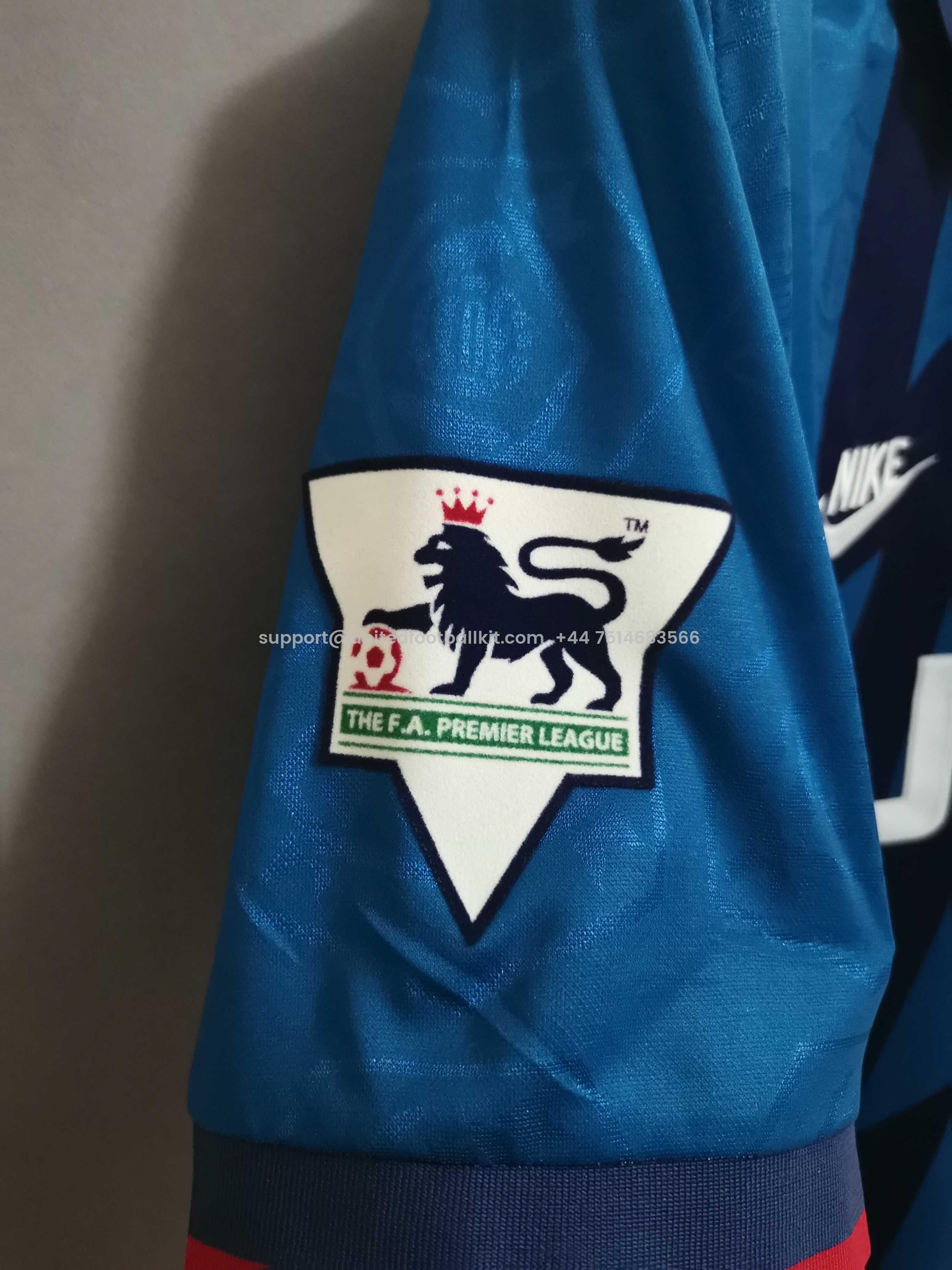 Unitedfootballkit.com | Retro Arsenal 95-96 Away Stadium Jersey -Customize Name, Number and Patch | Worldwide Shipping