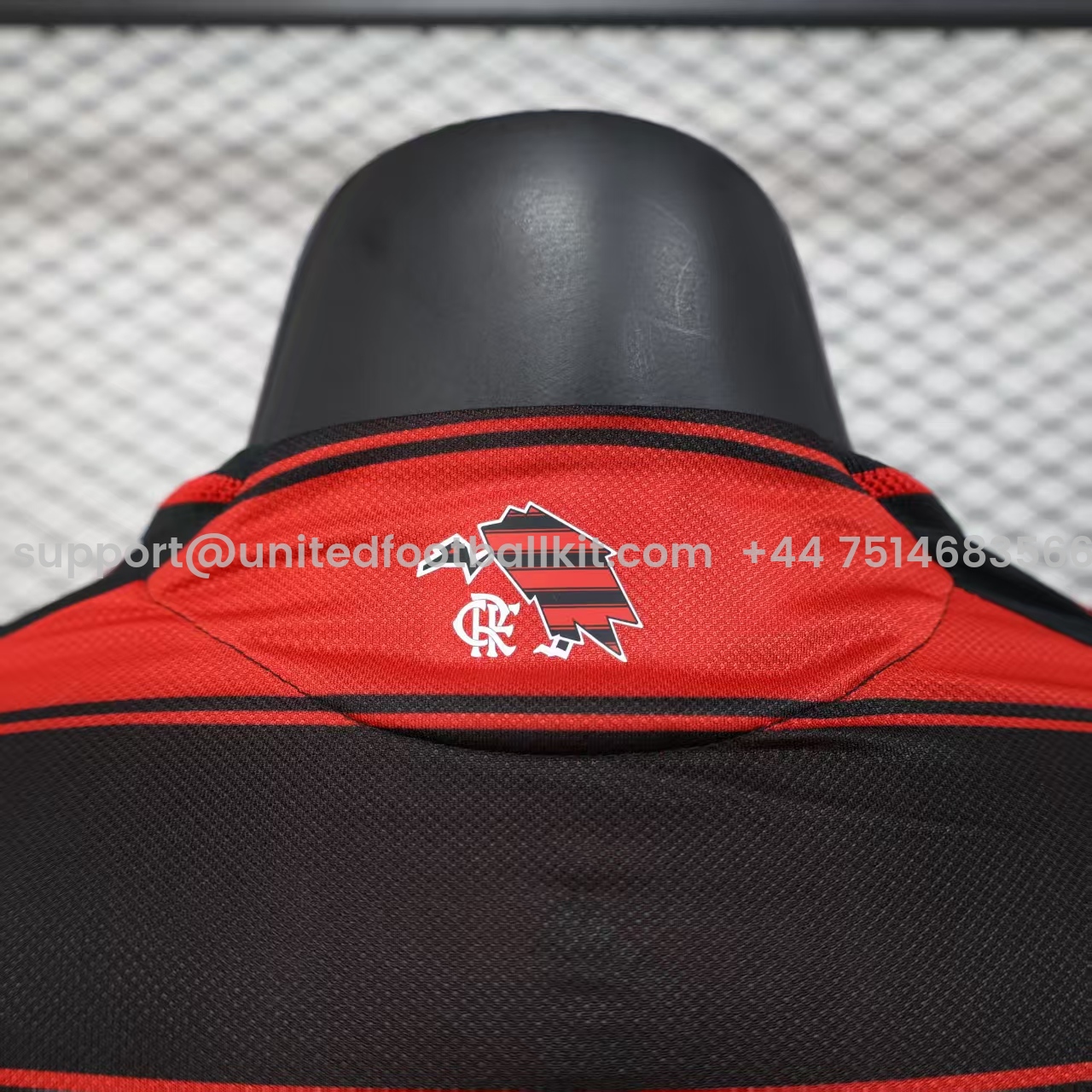 Unitedfootballkit.com | Flamengo 25-26 Home Long Sleeves Unsponsored Jersey - Player Version -Customize Name, Number and Patch | Worldwide Shipping