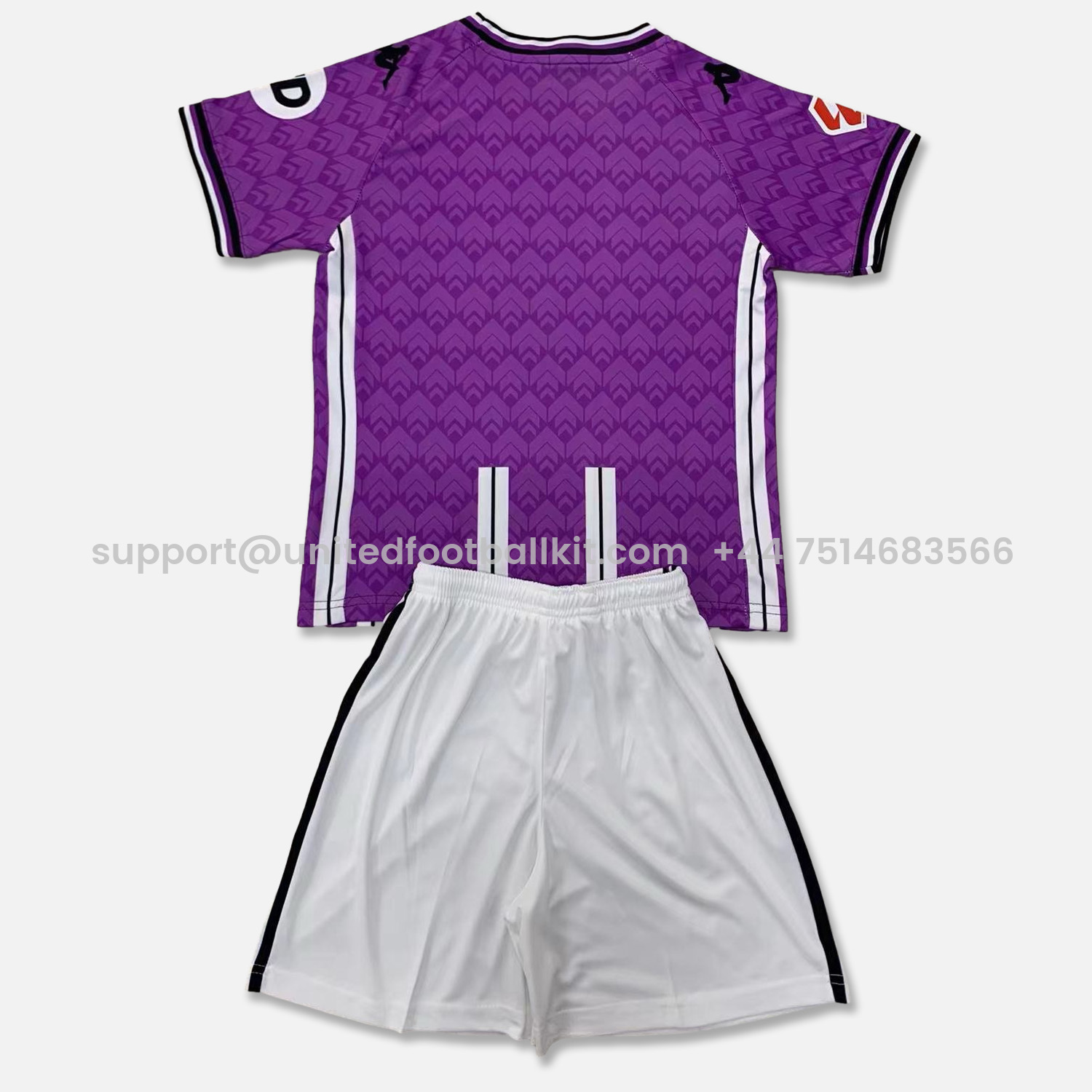 Unitedfootballkit.com | Real Valladolid 24-25 Home Men's Adult Jersey Set - Fans Version -Customize Name, Number and Patch | Worldwide Shipping