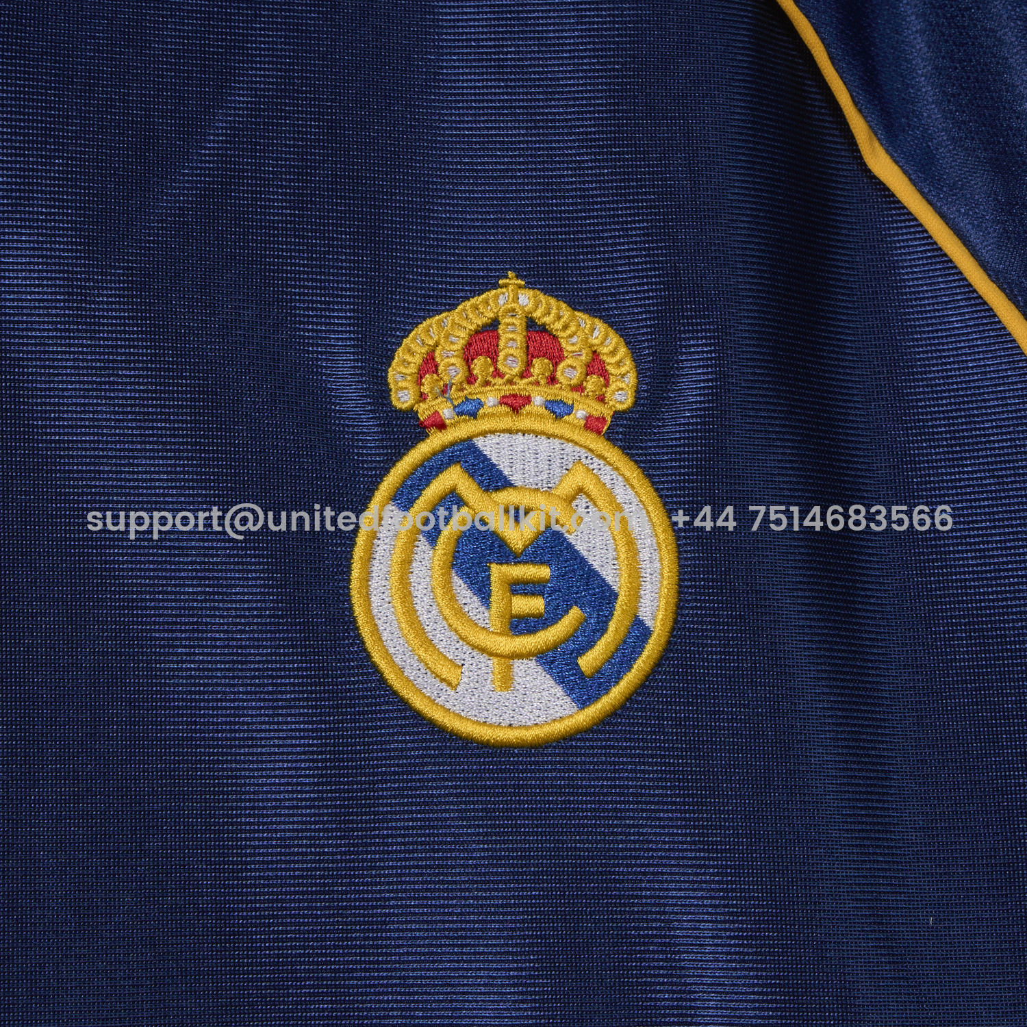 Unitedfootballkit.com | Retro Real Madrid 1998-99 Third Jersey -Customize Name, Number and Patch | Worldwide Shipping