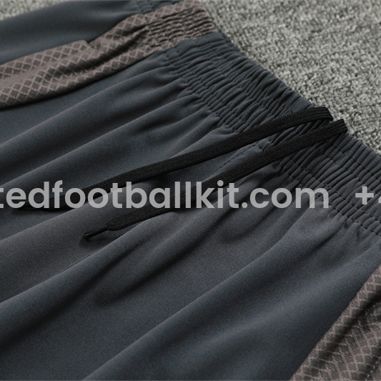 Unitedfootballkit.com | Real Madrid 24-25 Kids Long Sleeve Training Set - Apricot -Customize Name, Number and Patch | Worldwide Shipping