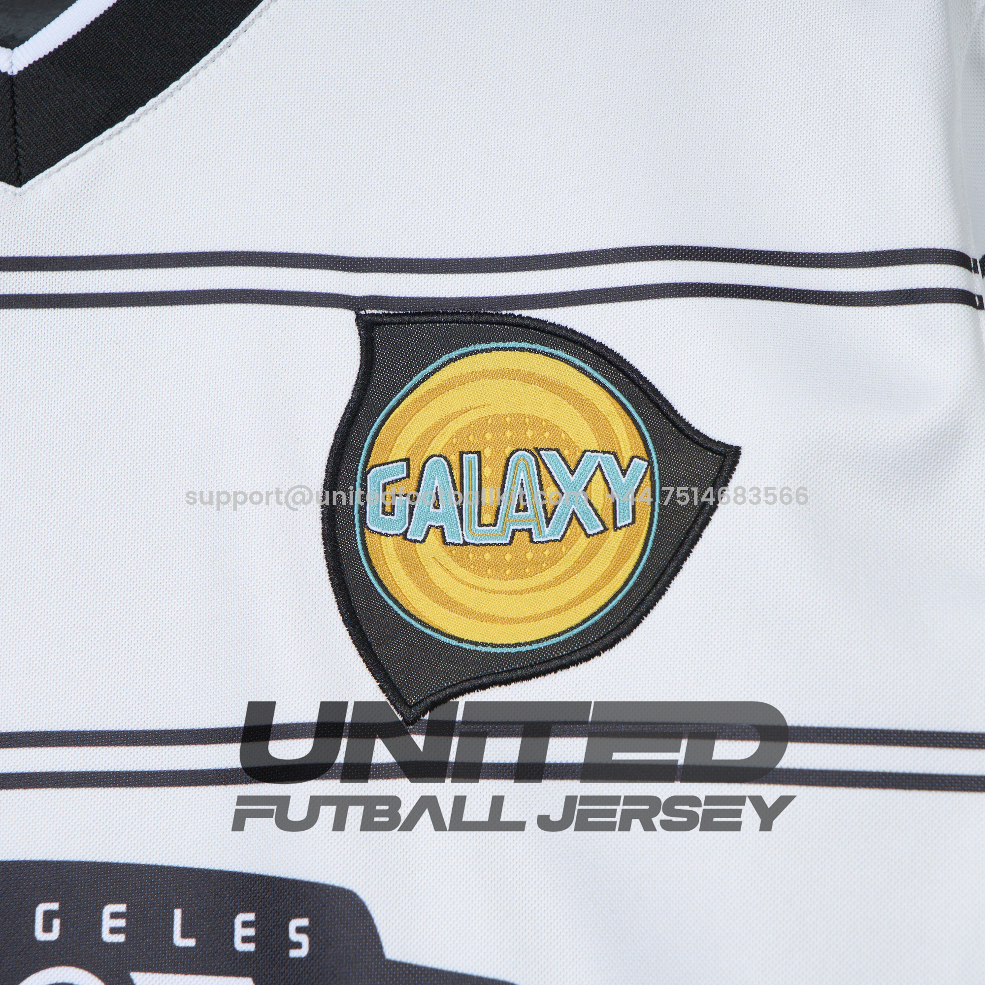 Unitedfootballkit.com | Retro LA Galaxy 1997 Away Jersey -Customize Name, Number and Patch | Worldwide Shipping