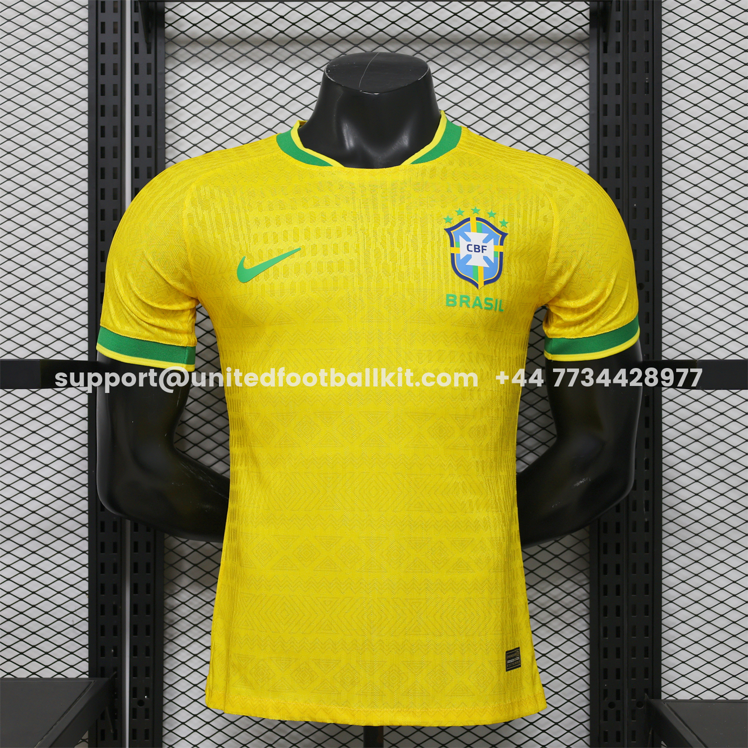 Unitedfootballkit.com | Brazil 2026 Light Yellow Special Jersey - Player Version -Customize Name, Number and Patch | Worldwide Shipping