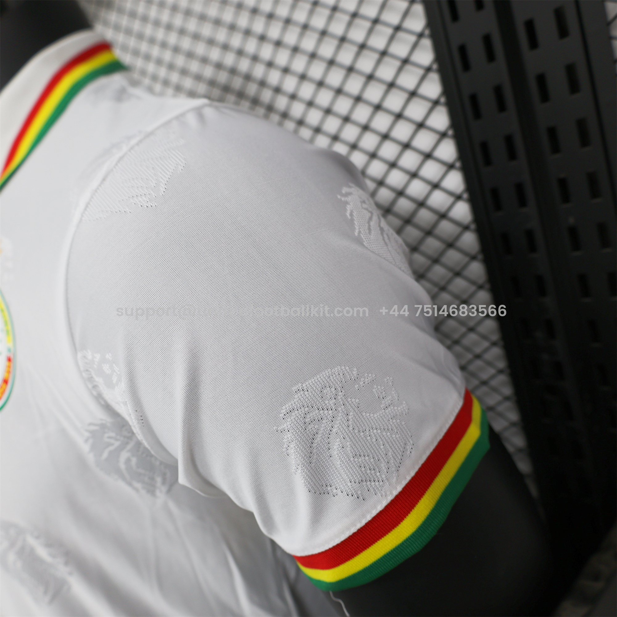 Unitedfootballkit.com | Senegal 2024 White Special Edition Jersey - Player Version -Customize Name, Number and Patch | Worldwide Shipping