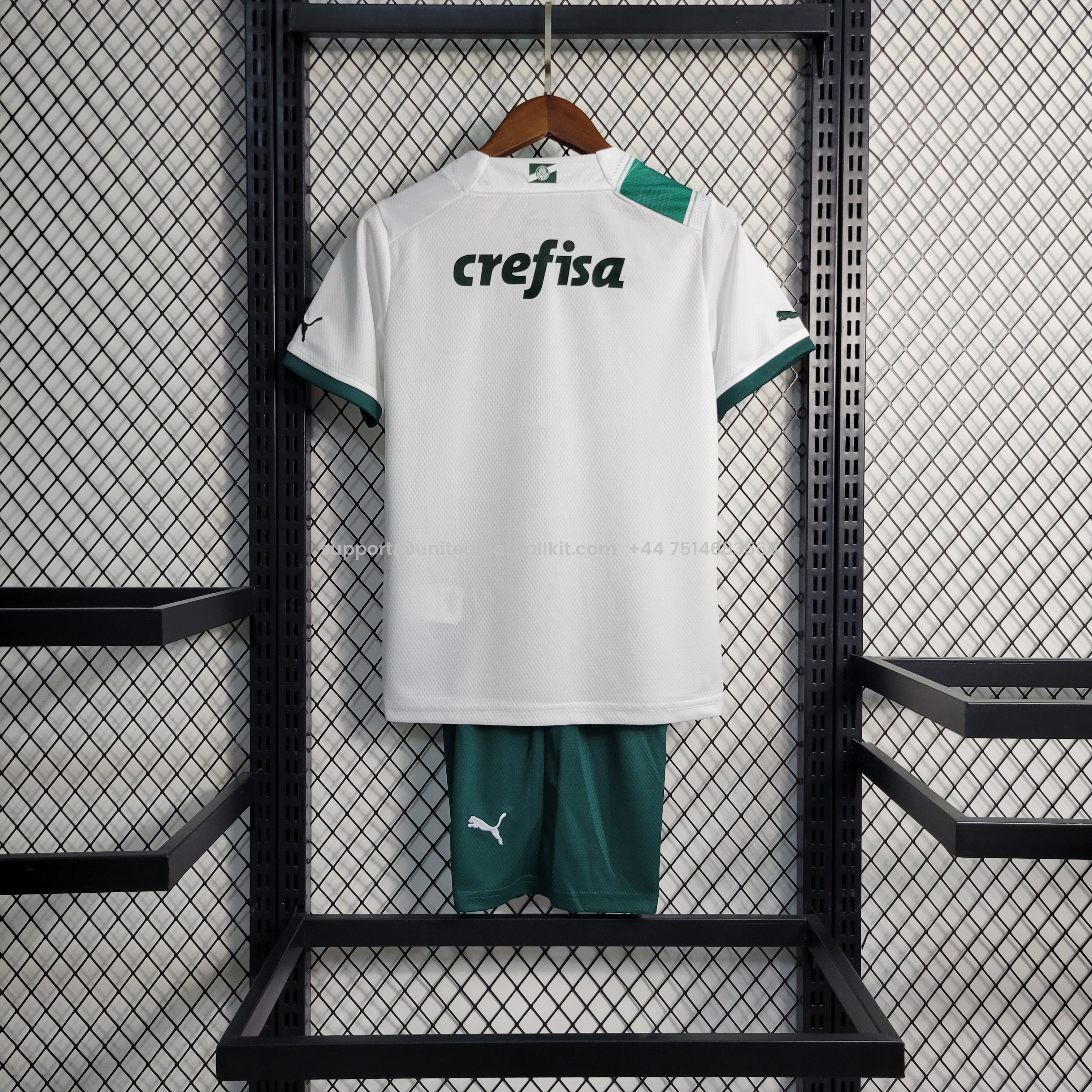 Unitedfootballkit.com | Palmeiras 2023 Away Stadium Kids Kit -Customize Name, Number and Patch | Worldwide Shipping