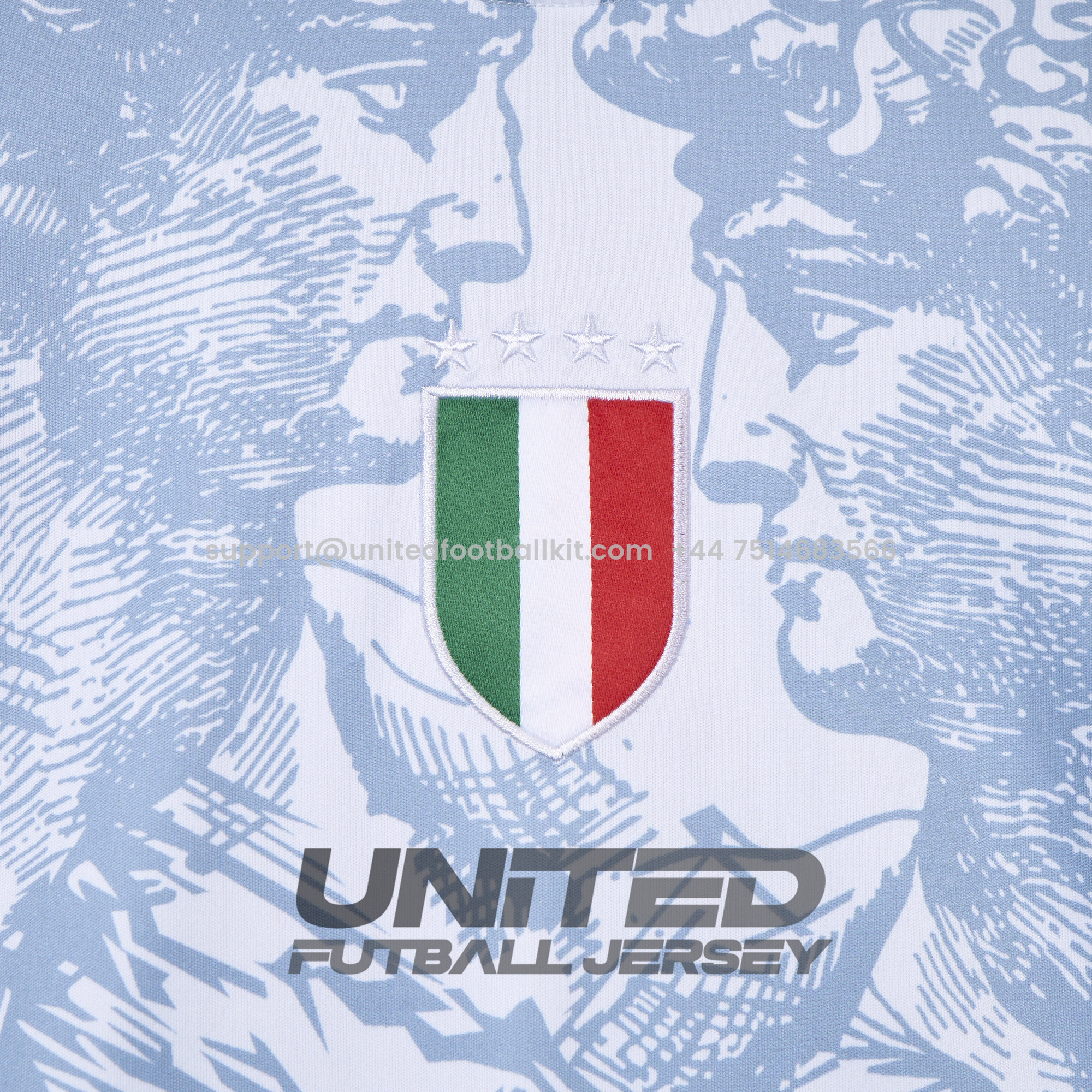 Unitedfootballkit.com | Italy 2024 White Special Edition Jersey - Fans Version -Customize Name, Number and Patch | Worldwide Shipping