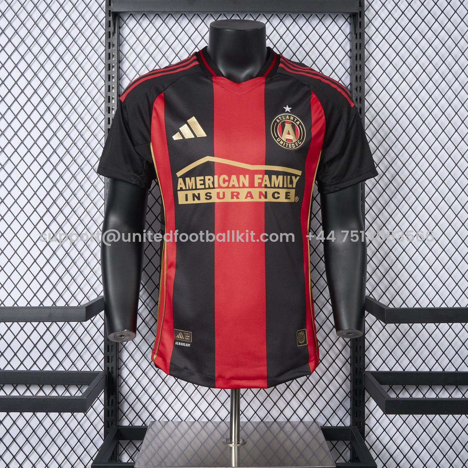 Unitedfootballkit.com | Atlanta United 25-26 Home Jersey - Player Version -Customize Name, Number and Patch | Worldwide Shipping