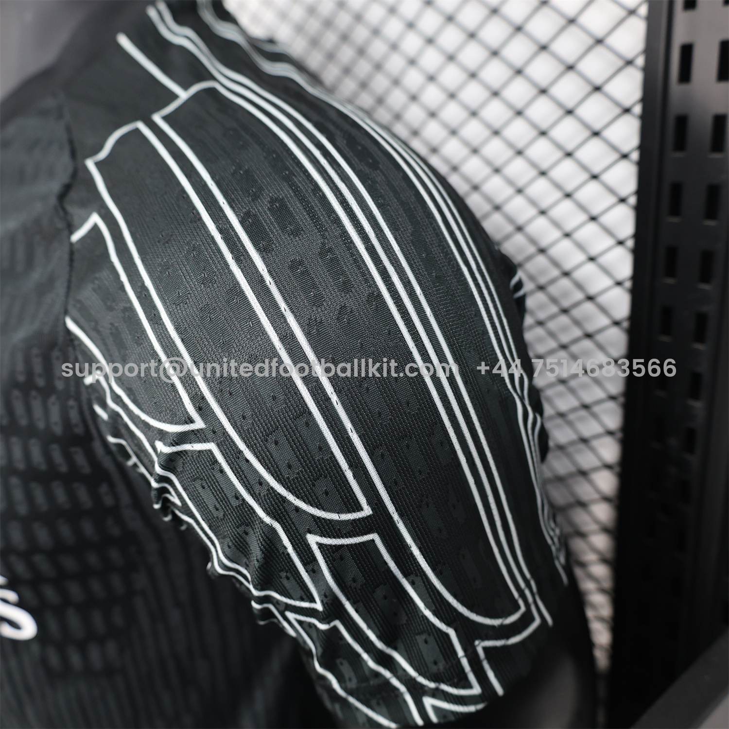 Unitedfootballkit.com | Paris Saint-Germain PSG 25-26 JD Black Special Jersey - Player Version -Customize Name, Number and Patch | Worldwide Shipping