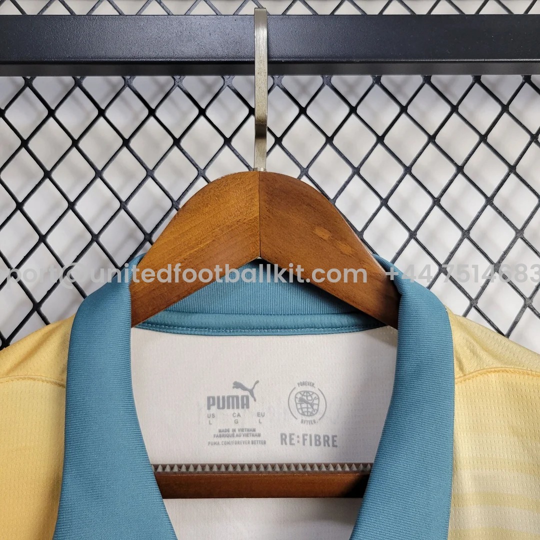 Unitedfootballkit.com | Manchester City 24-25 Fourth Jersey - Fans Version -Customize Name, Number and Patch | Worldwide Shipping