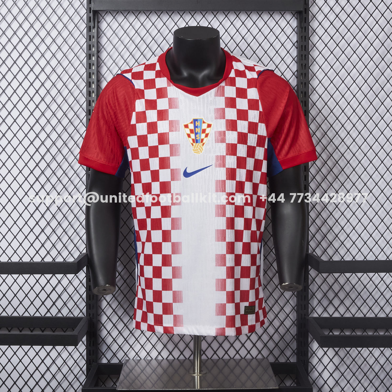 Unitedfootballkit.com | Croatia 2026 Home Jersey - Player Version -Customize Name, Number and Patch | Worldwide Shipping