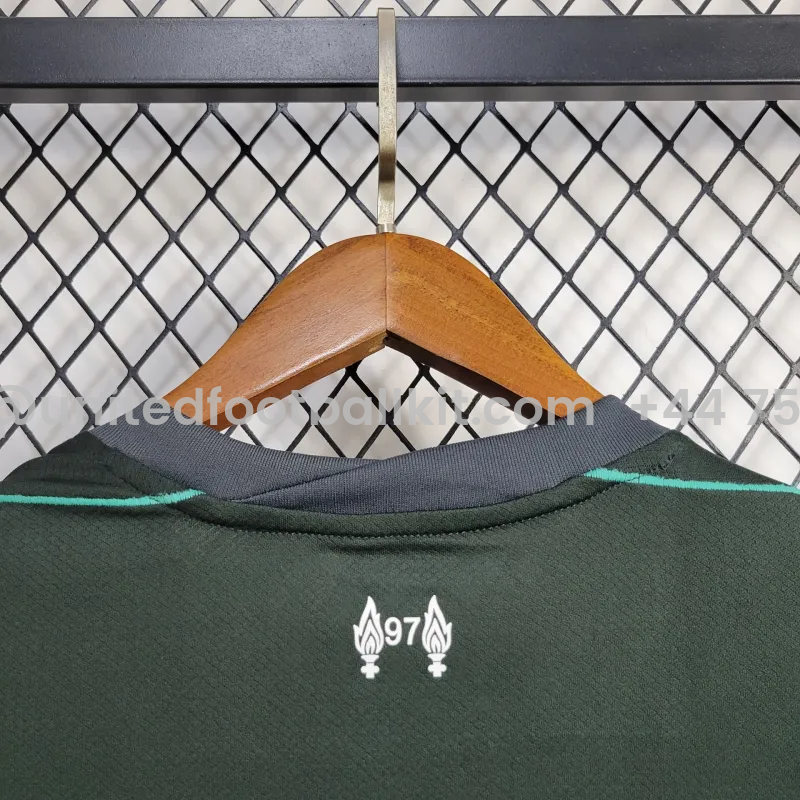 Unitedfootballkit.com | Liver.pool 24-25 Away Jersey - Fans Version -Customize Name, Number and Patch | Worldwide Shipping