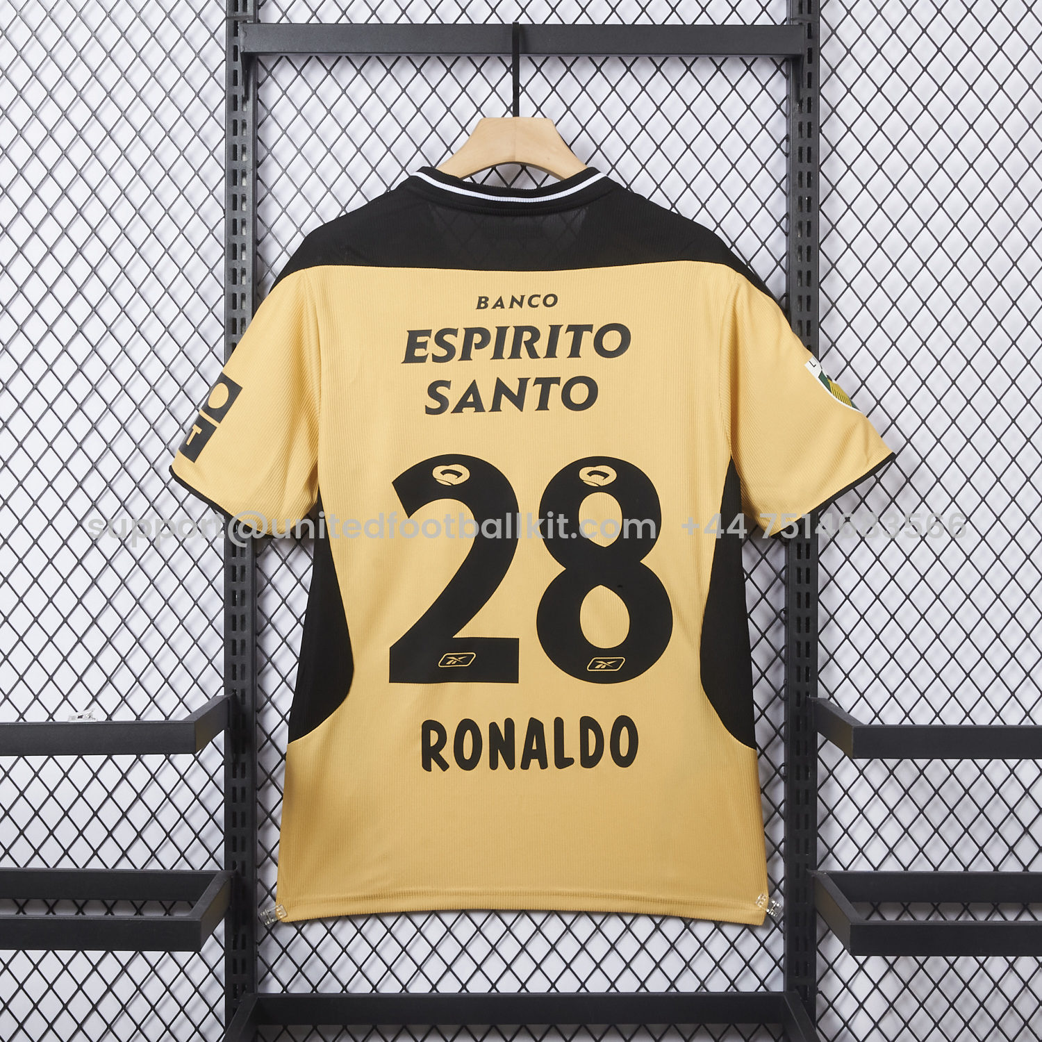 Unitedfootballkit.com | Retro Sporting CP 03-04 Away Jersey -Customize Name, Number and Patch | Worldwide Shipping
