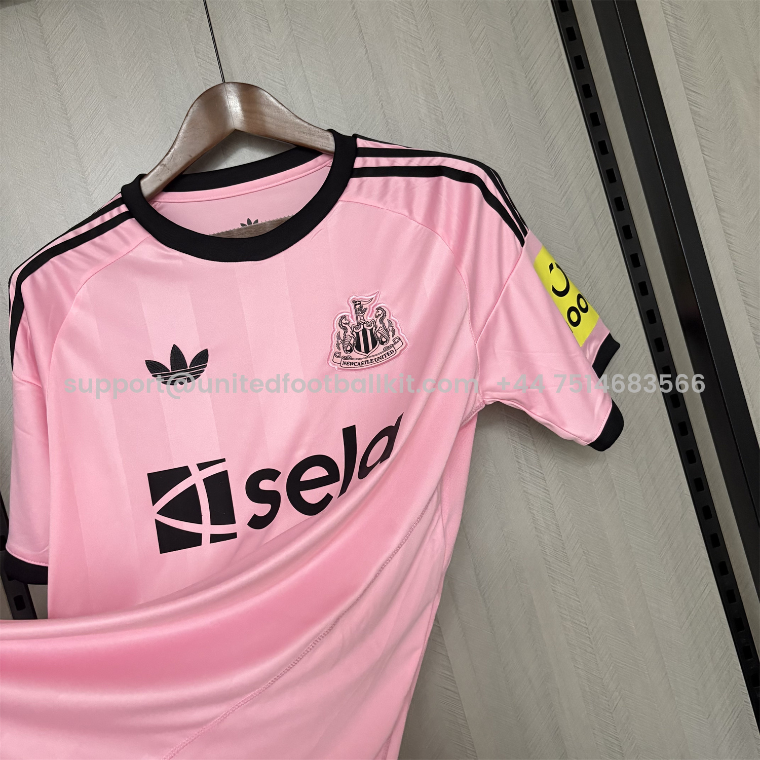 Unitedfootballkit.com | Newcastle United 25-26 Pink Special Jersey - Fans Version -Customize Name, Number and Patch | Worldwide Shipping
