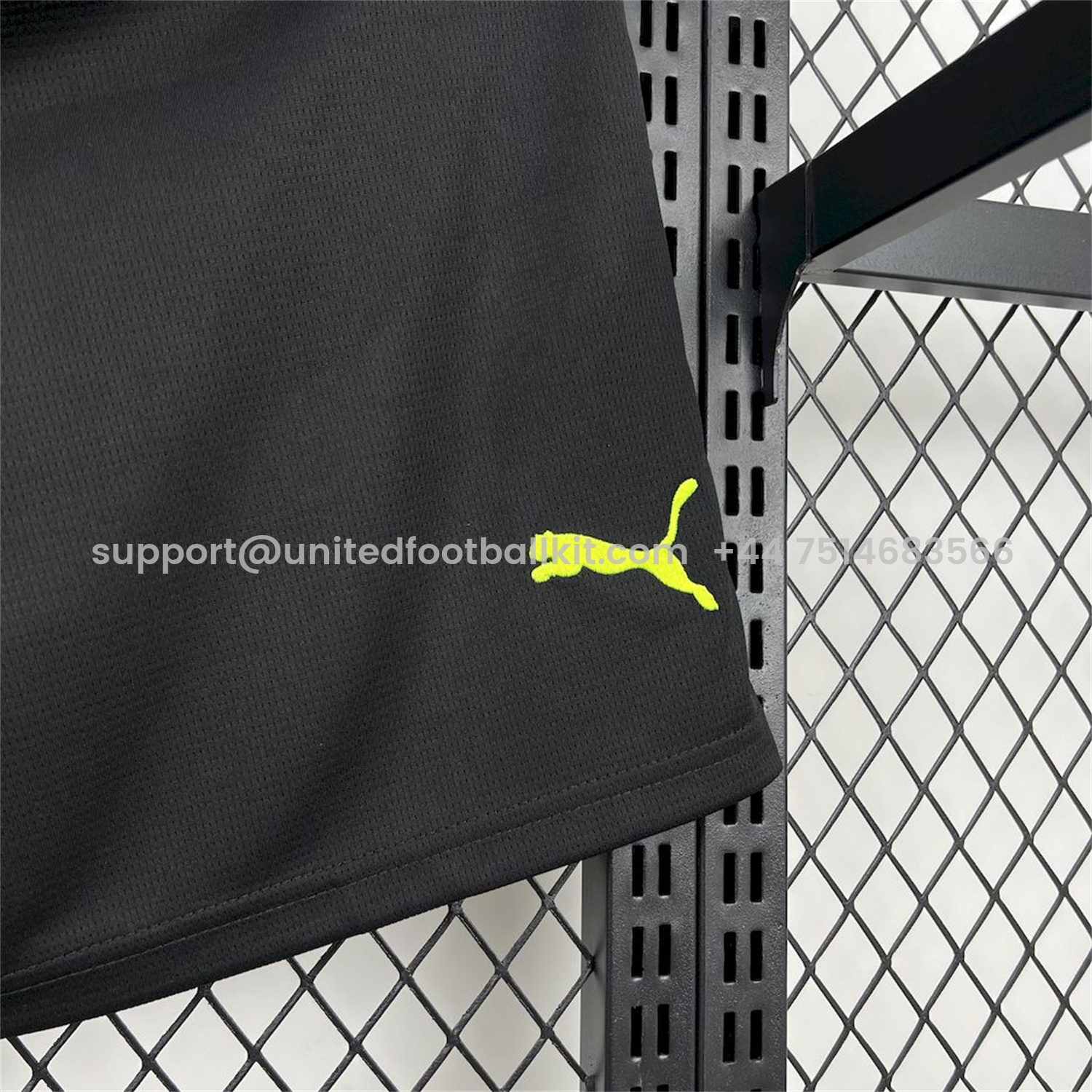 Unitedfootballkit.com | Dortmund 24-25 Yellow Alert Special Edition Black Shorts - Fans Version -Customize Name, Number and Patch | Worldwide Shipping