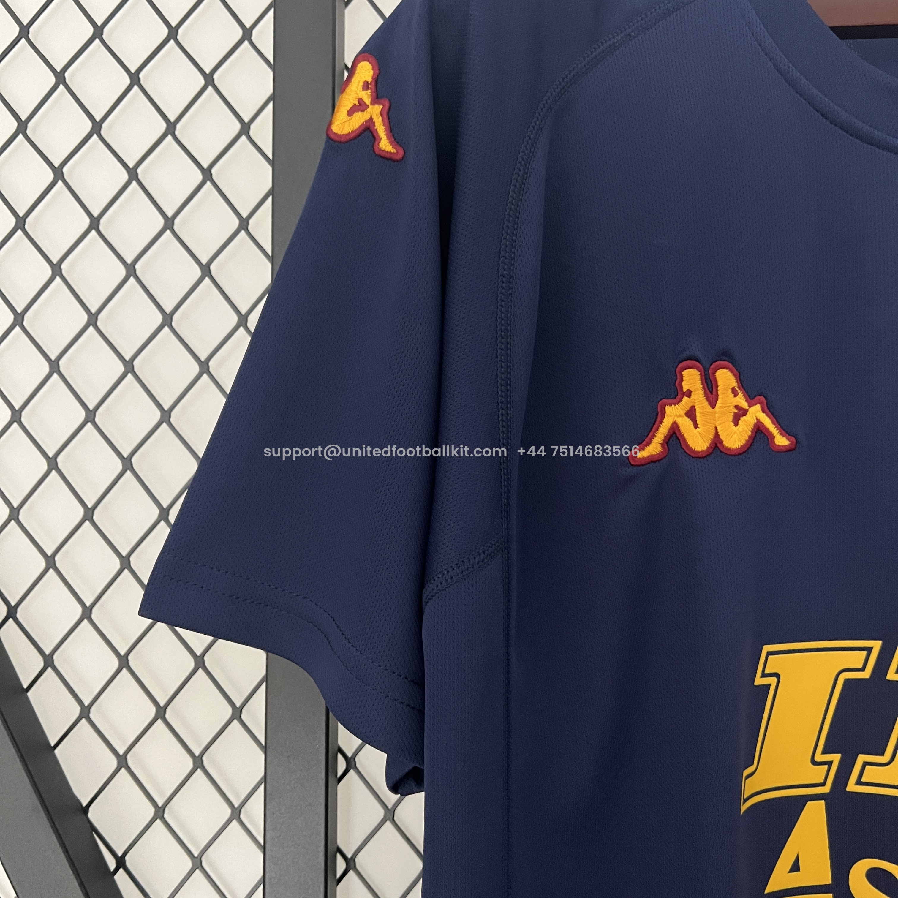 Unitedfootballkit.com | Retro Roma 2000-01 Third Jersey -Customize Name, Number and Patch | Worldwide Shipping