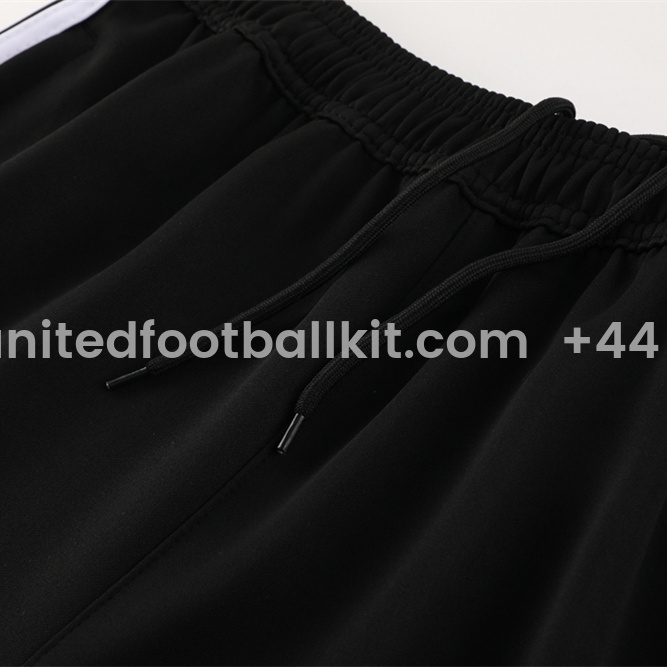 Unitedfootballkit.com | Germany 2024 Jacket Training Tracksuit - Black -Customize Name, Number and Patch | Worldwide Shipping
