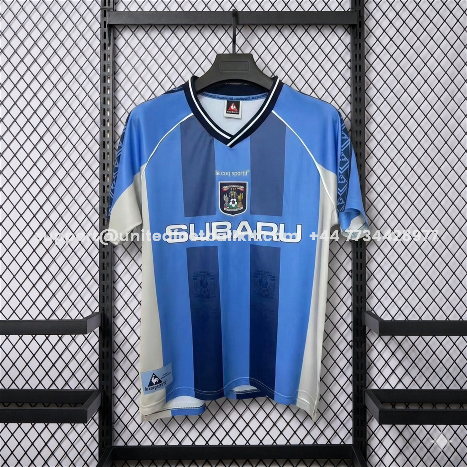Unitedfootballkit.com | Retro Coventry City 1998-99 Home Jersey -Customize Name, Number and Patch | Worldwide Shipping