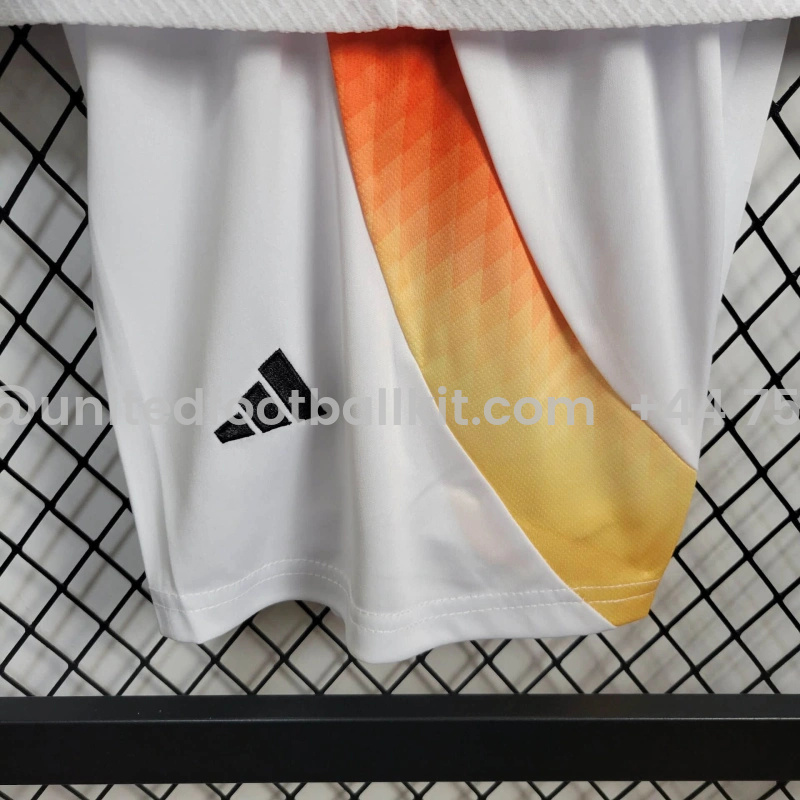 Unitedfootballkit.com | Germany 2024 Home Stadium Kids Kit -Customize Name, Number and Patch | Worldwide Shipping