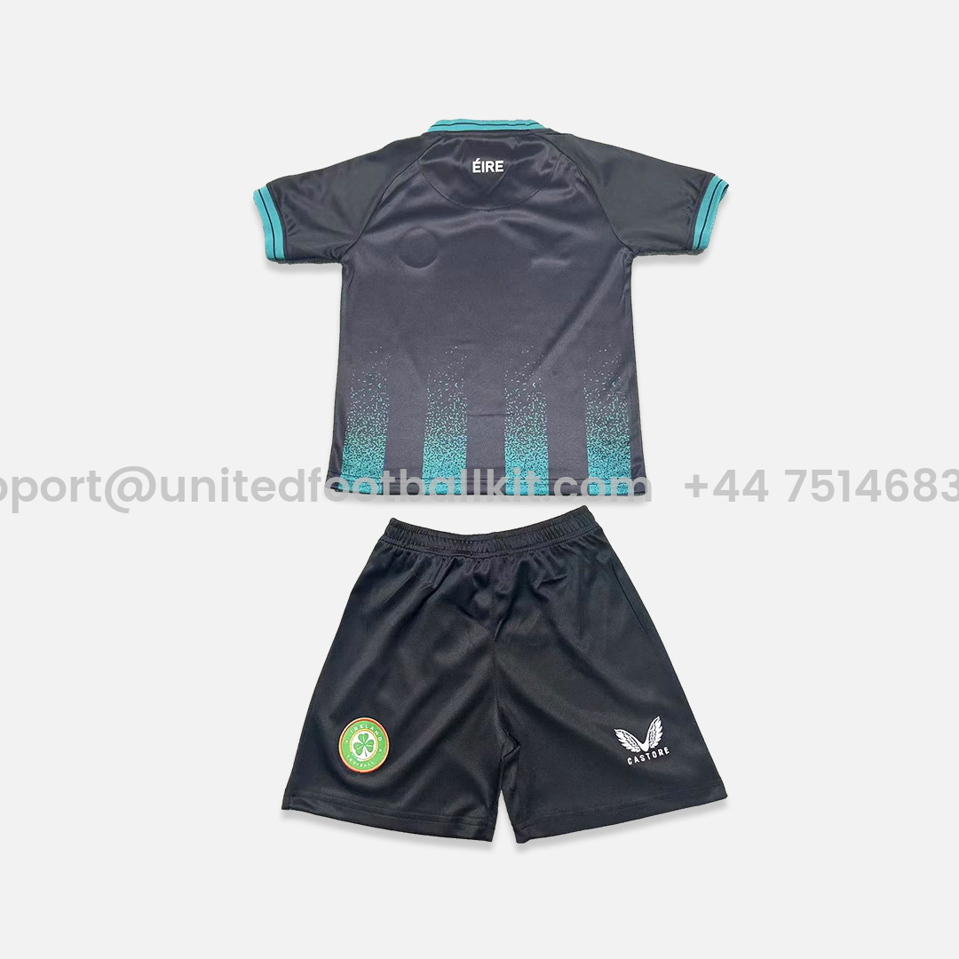 Unitedfootballkit.com | Ireland 2023 Third Kids Kit -Customize Name, Number and Patch | Worldwide Shipping
