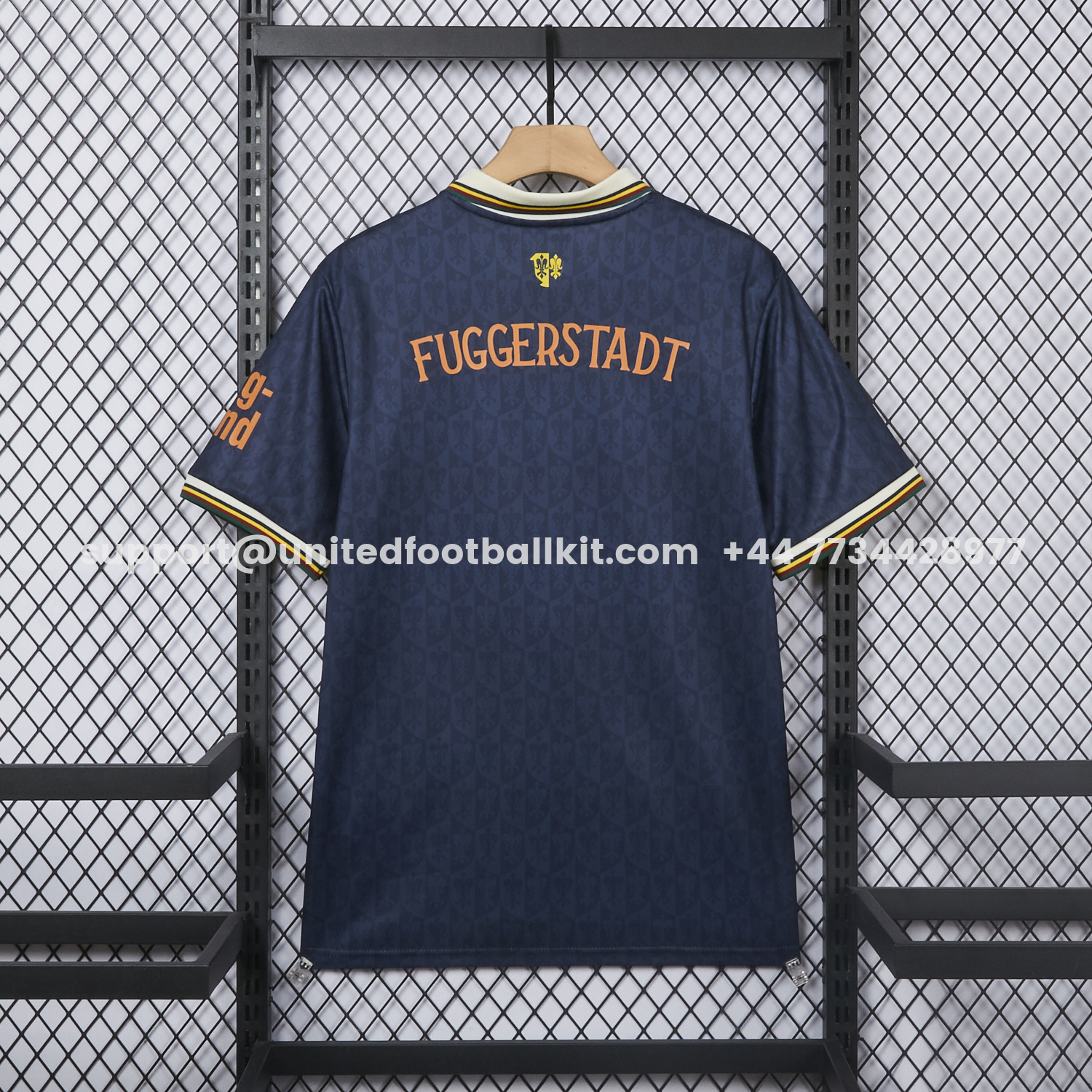 Unitedfootballkit.com | Augsburg 25-26 Blue Goalkeeper Jersey - Fans Version -Customize Name, Number and Patch | Worldwide Shipping