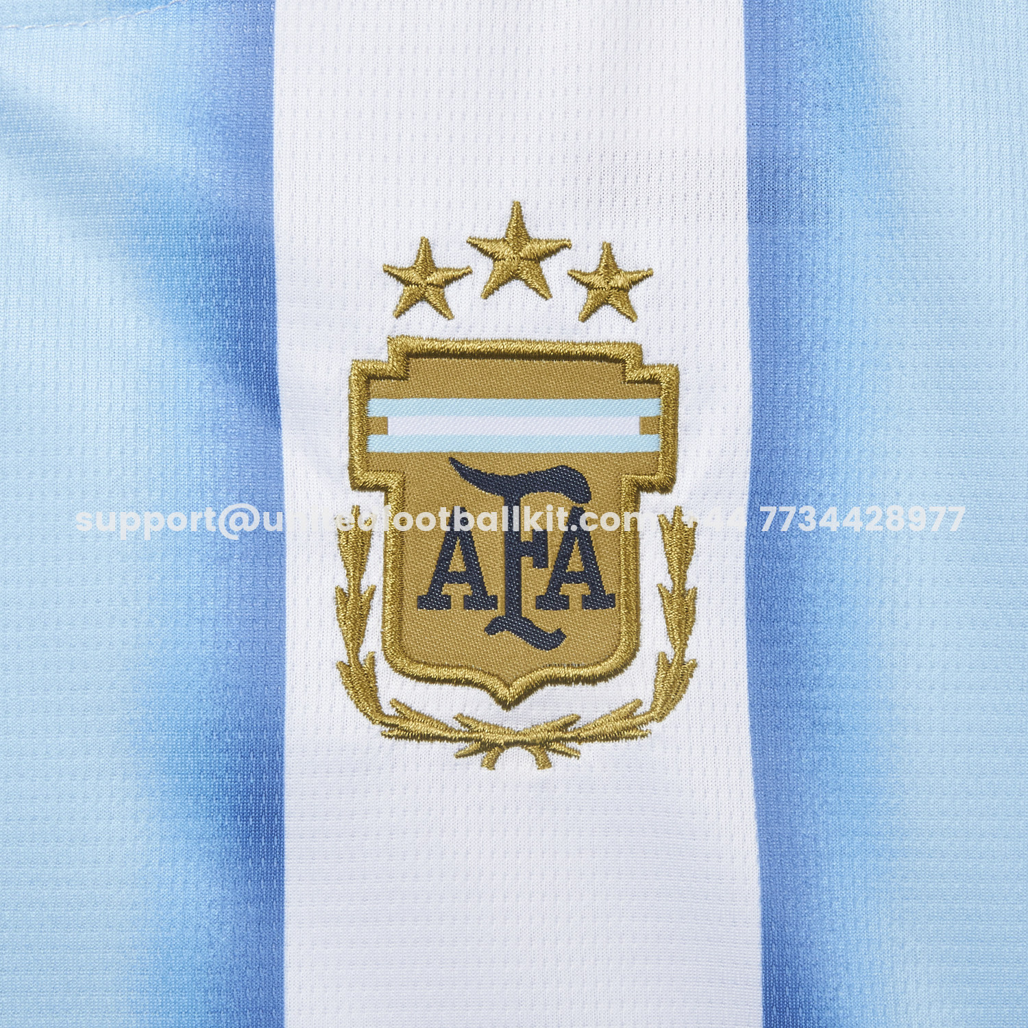 Unitedfootballkit.com | Women's Argentina 2026 Home Cropped Jersey -Customize Name, Number and Patch | Worldwide Shipping