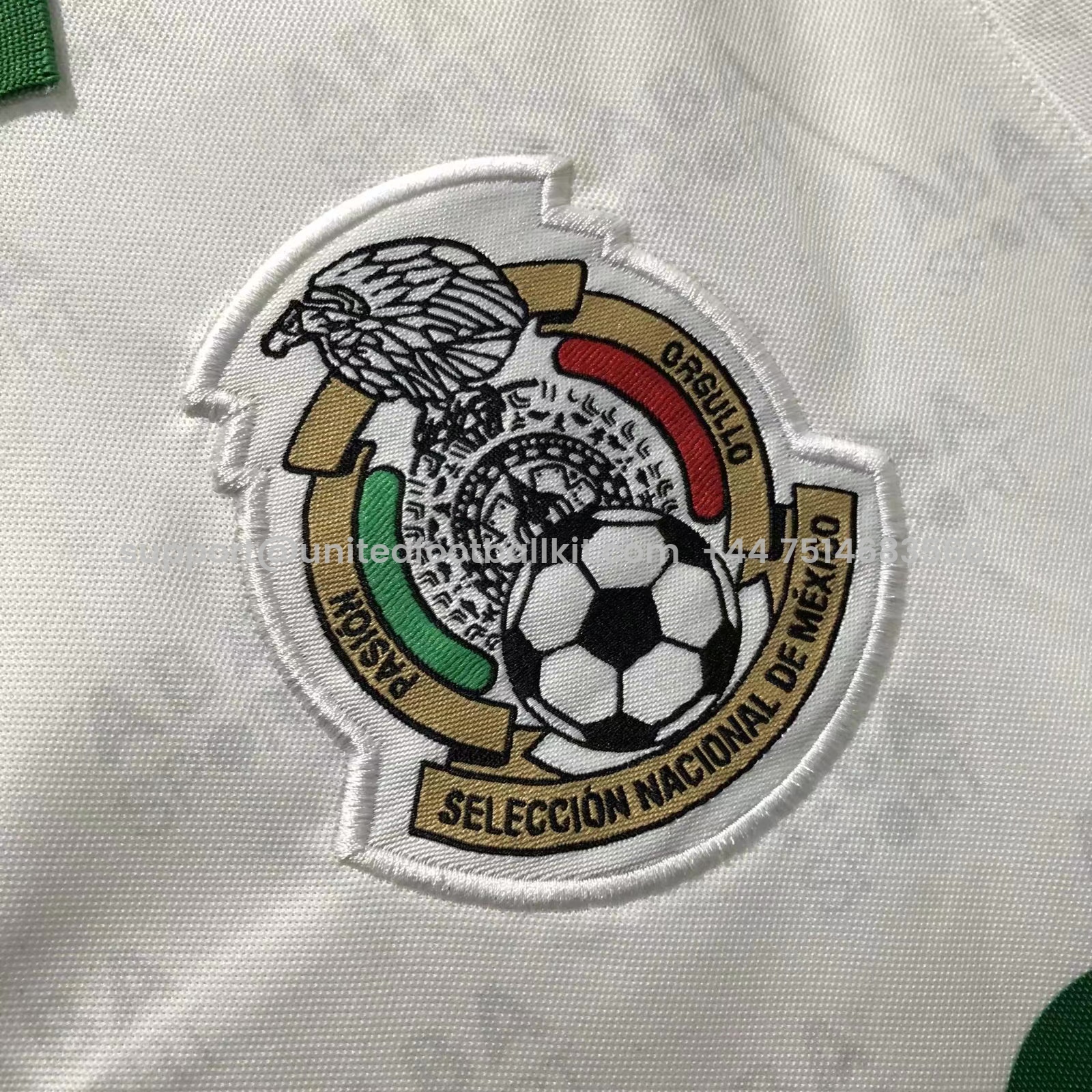 Unitedfootballkit.com | Retro Mexico 1995 Away Stadium Jersey -Customize Name, Number and Patch | Worldwide Shipping
