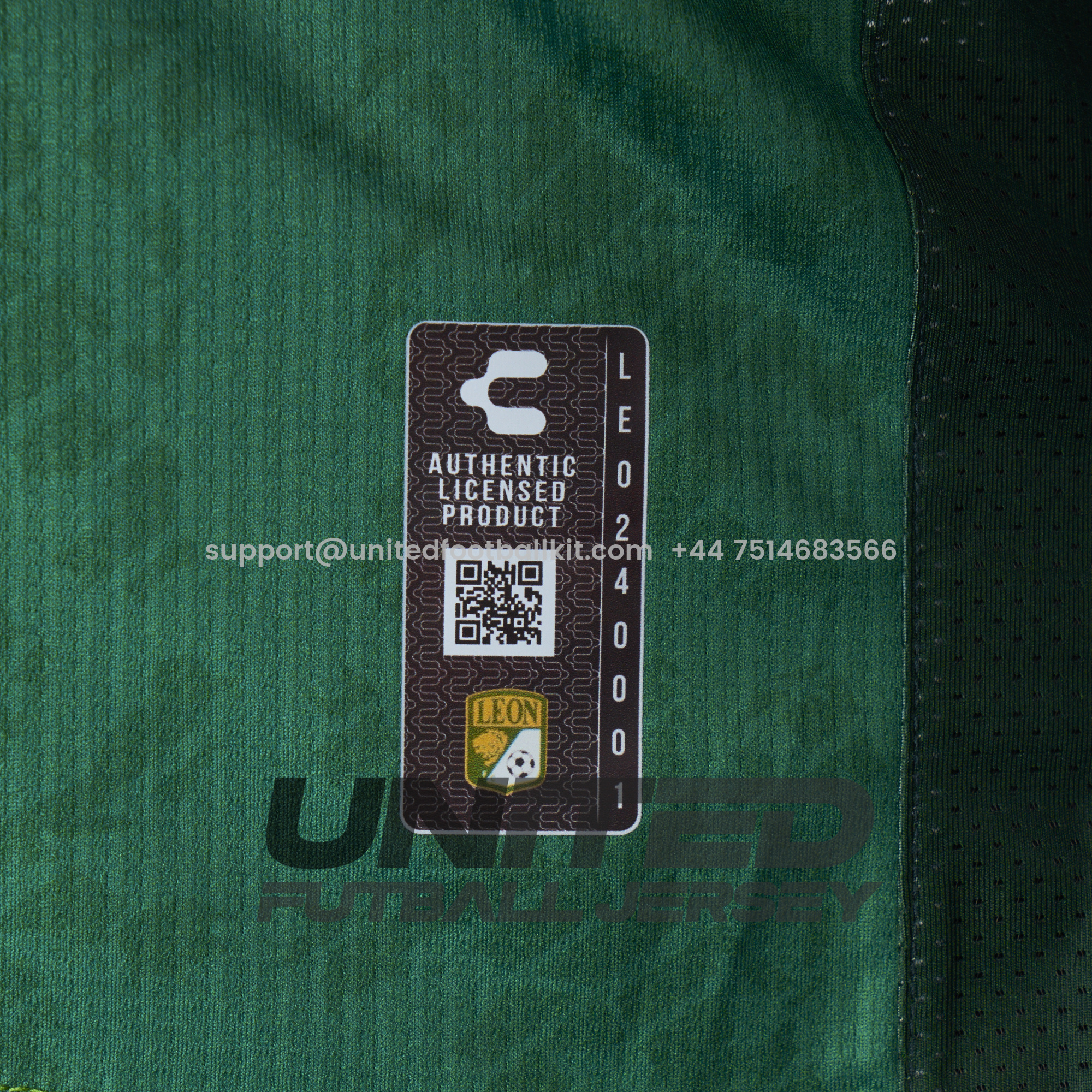 Unitedfootballkit.com | Club León Club Leon 24-25 Home Stadium Jersey - Player Version -Customize Name, Number and Patch | Worldwide Shipping