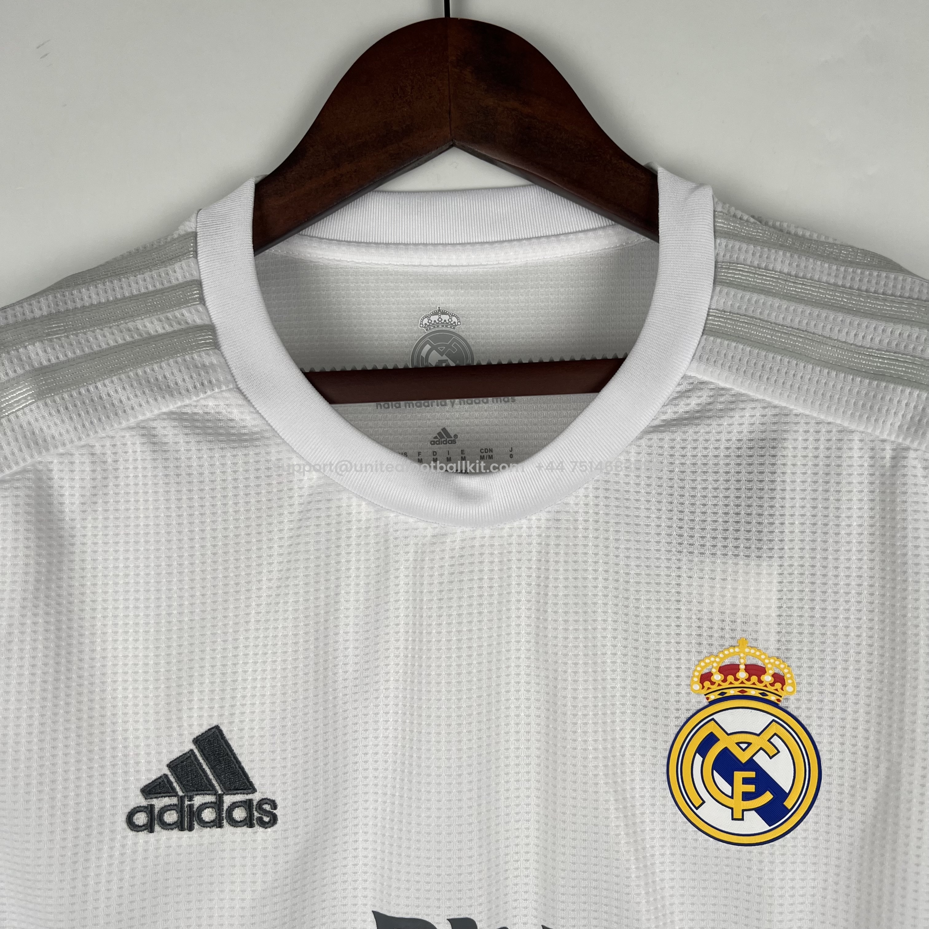 Unitedfootballkit.com | Retro Real Madrid 15-16 Home Stadium Long Sleeve Jersey -Customize Name, Number and Patch | Worldwide Shipping