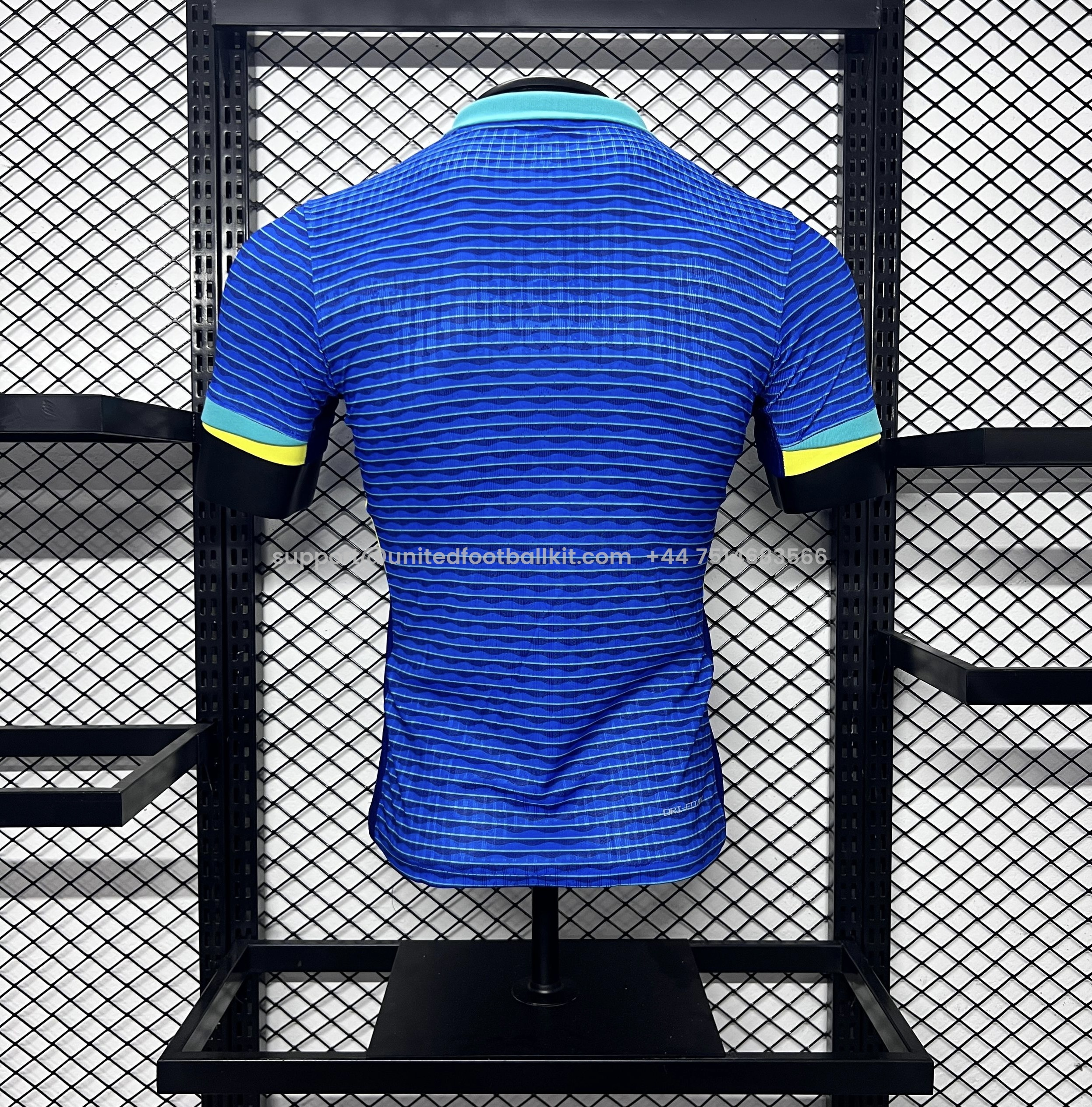 Unitedfootballkit.com | Brazil 2024 Away Stadium Jersey - Player Version -Customize Name, Number and Patch | Worldwide Shipping
