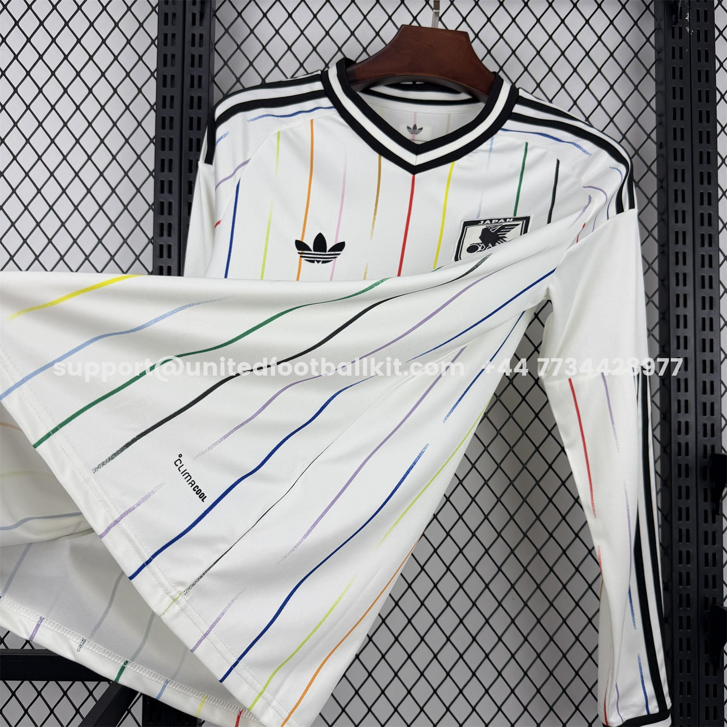 Unitedfootballkit.com | Japan 2026 Away Long Sleeves Jersey - Fans Version -Customize Name, Number and Patch | Worldwide Shipping