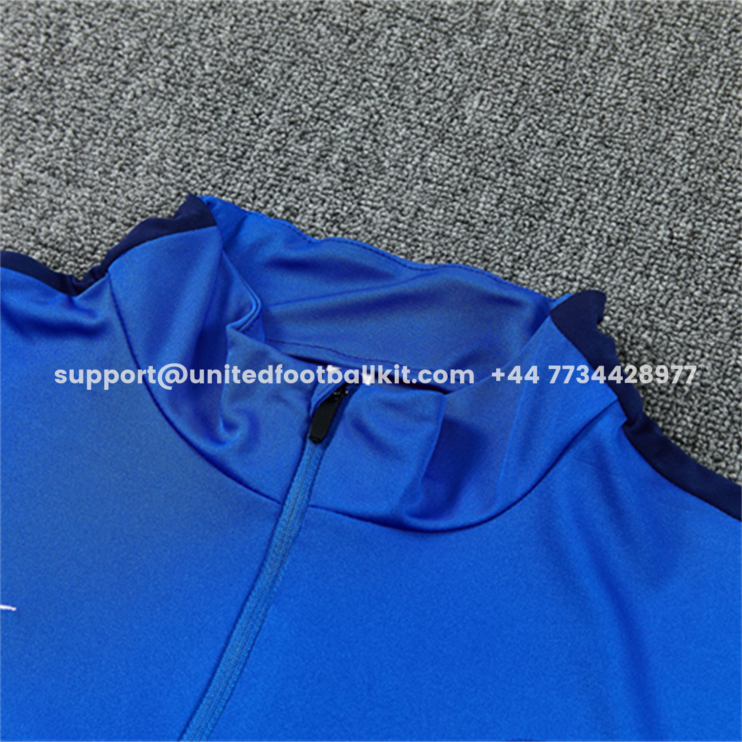 Unitedfootballkit.com | Inter Milan 26-27 Kids Long Sleeve Training Set - Blue Top & Royal Blue Pants -Customize Name, Number and Patch | Worldwide Shipping